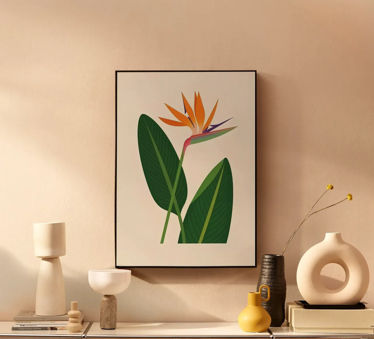 strelitzia alluminio dibond da Haleigh