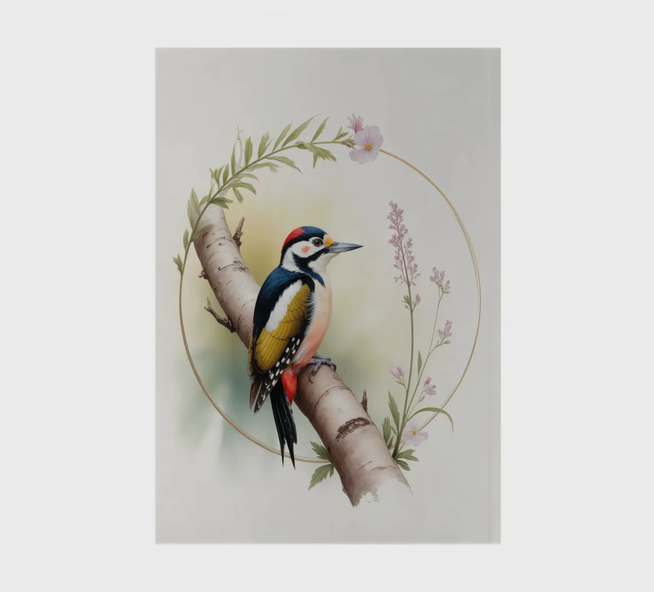 Tapp the little woodpecker notebook by Klitzeklein