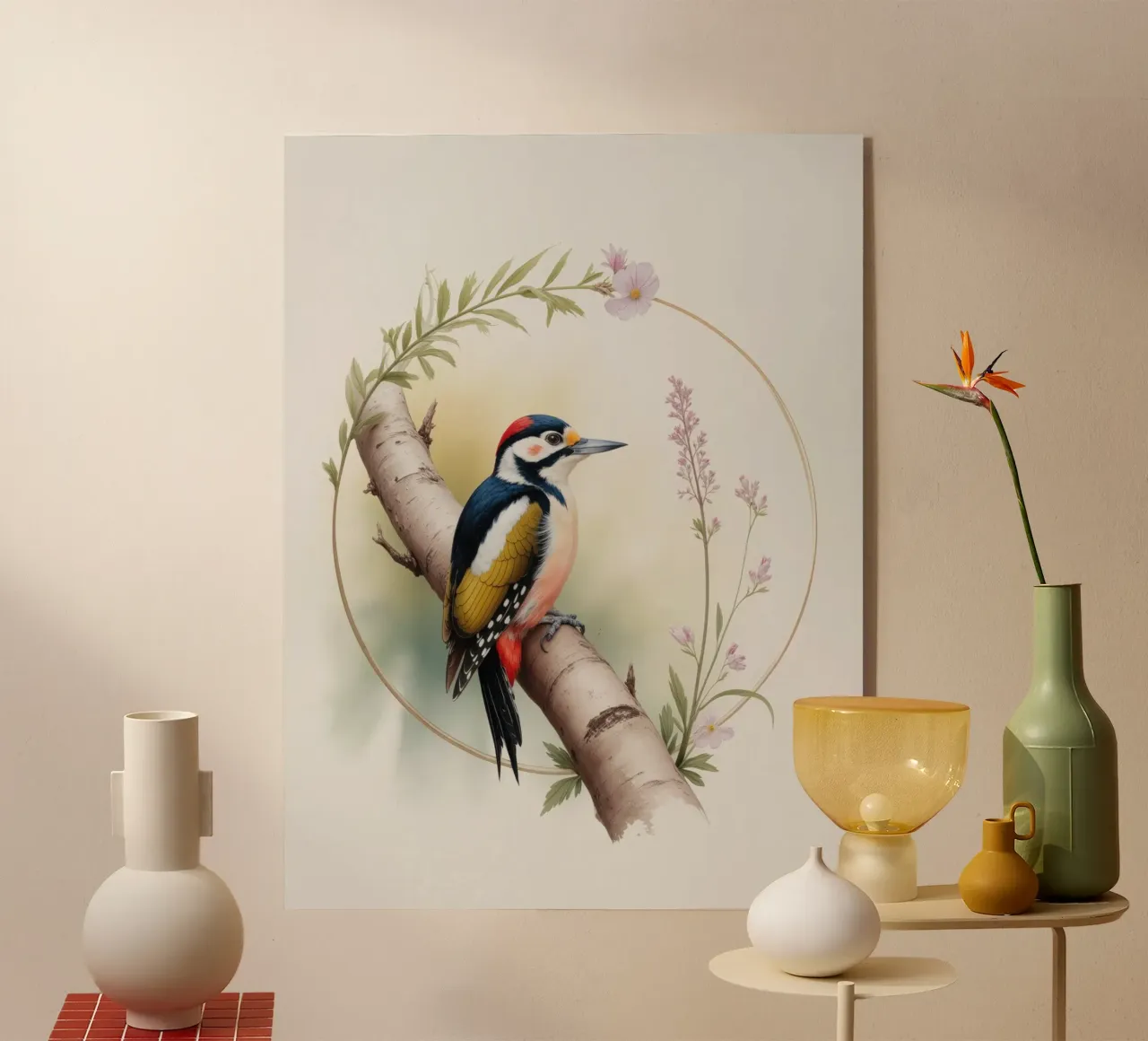 Tapp the little woodpecker plexiglass da Klitzeklein
