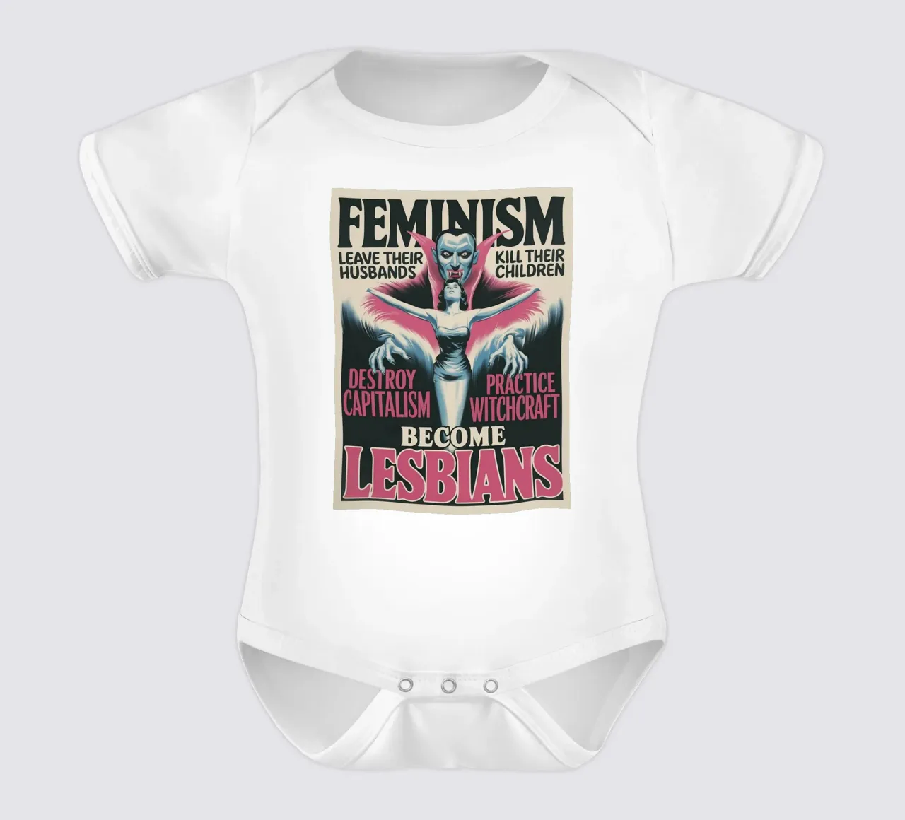 Movie Vintage short-sleeve baby romper by Martin studio