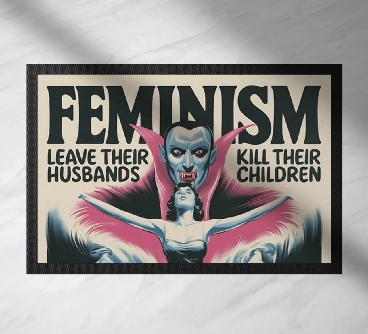 Movie Vintage doormat by Martin studio