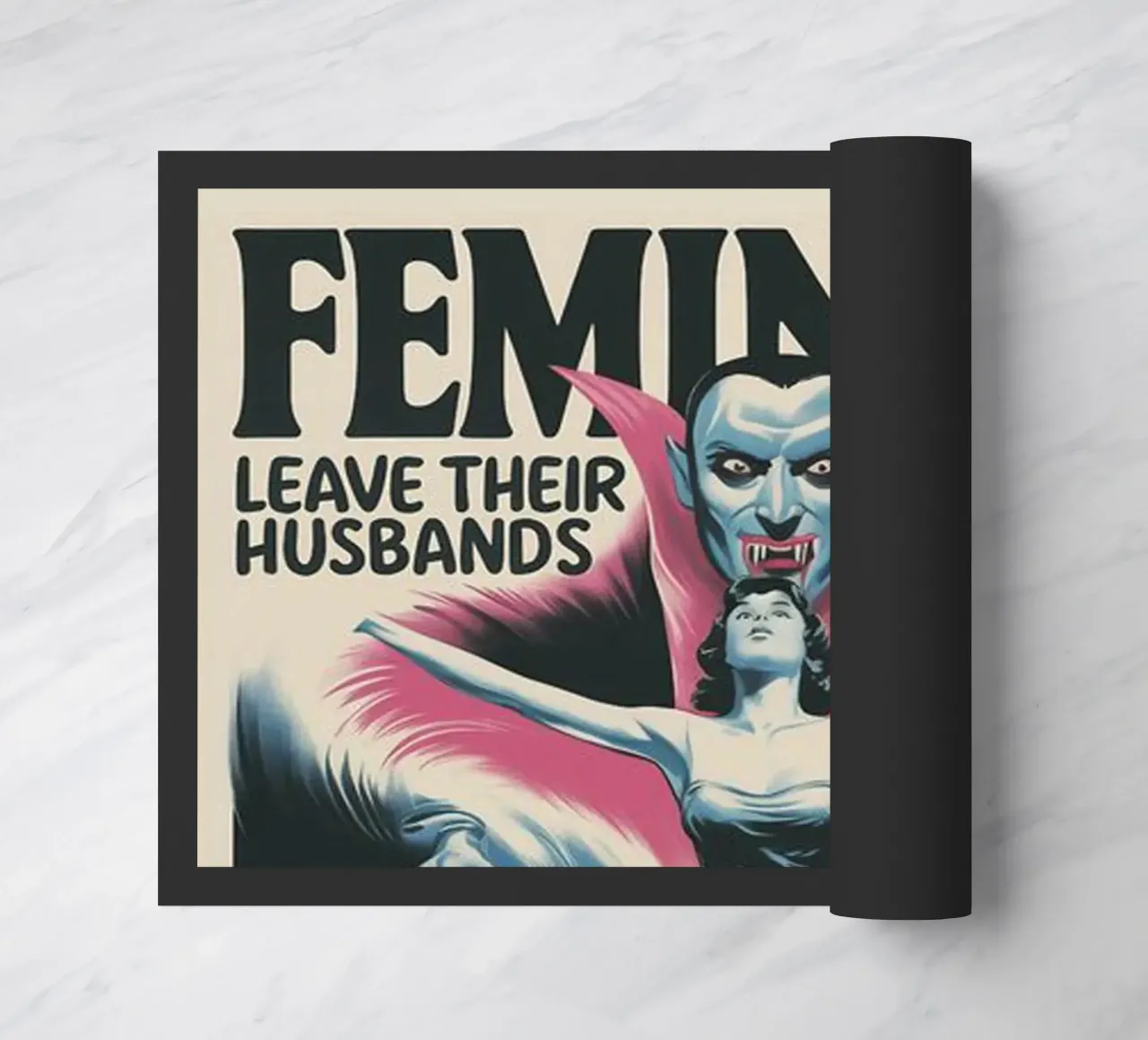 Movie Vintage doormat by Martin studio