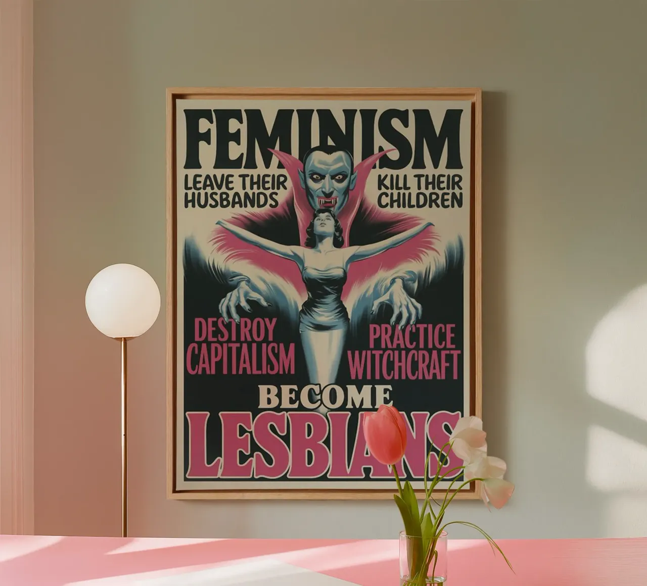 Movie Vintage canvas by Martin studio