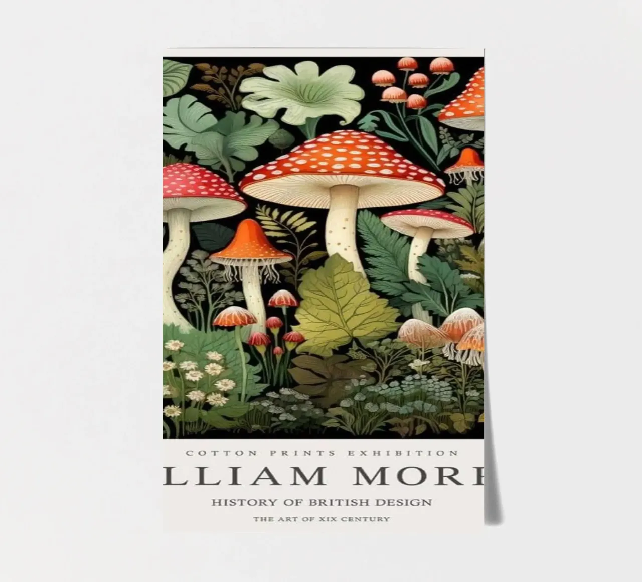 mushrooms in the middle of the forest sticker sheet by Ropech Shop