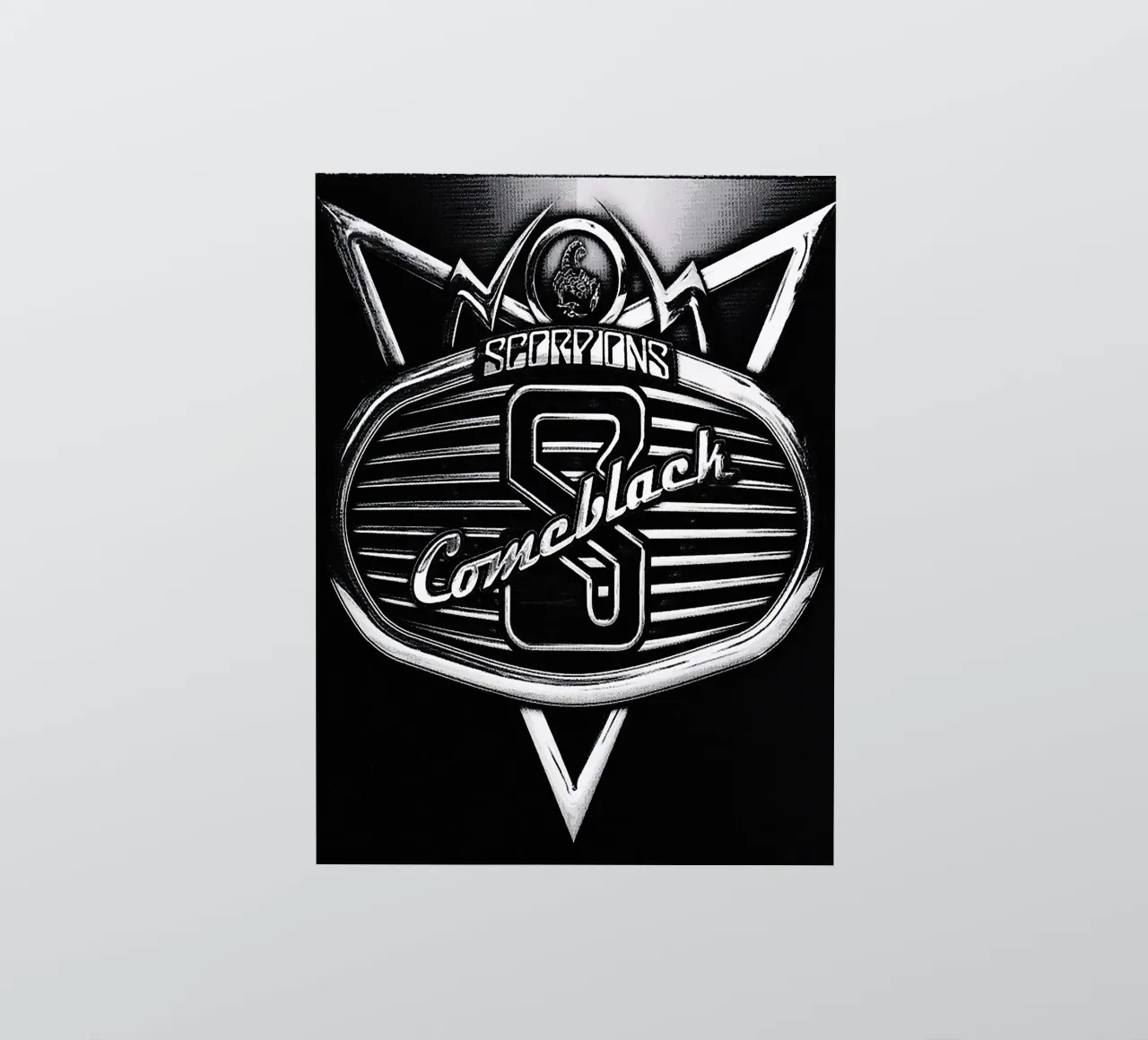 groupe scorpions autocollant de vanhesling