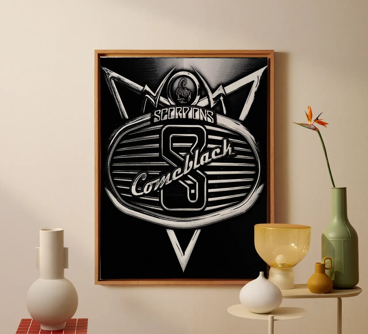 scorpions band canvas by vanhesling