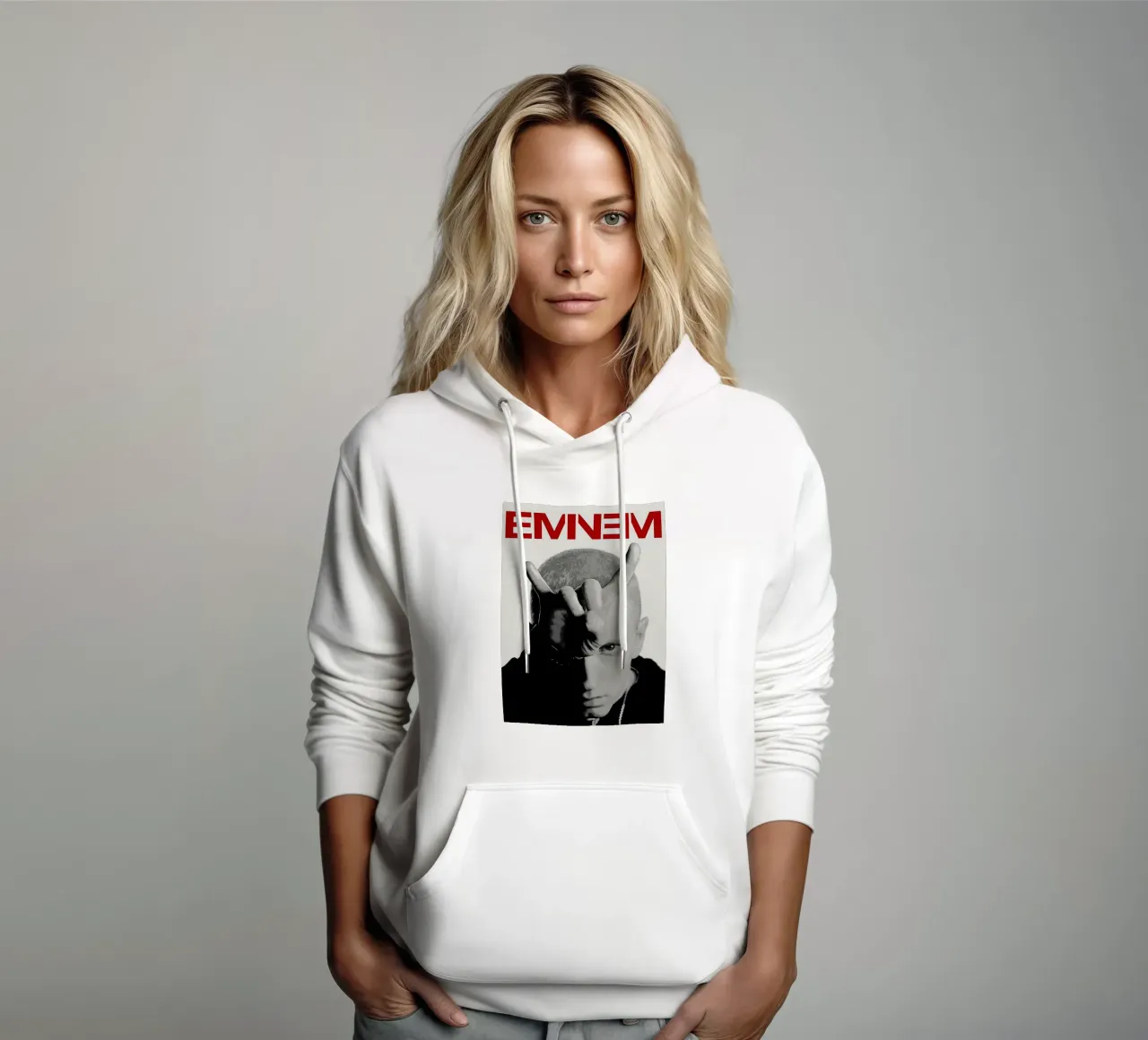 Eminem felpa con cappuccio da vanhesling