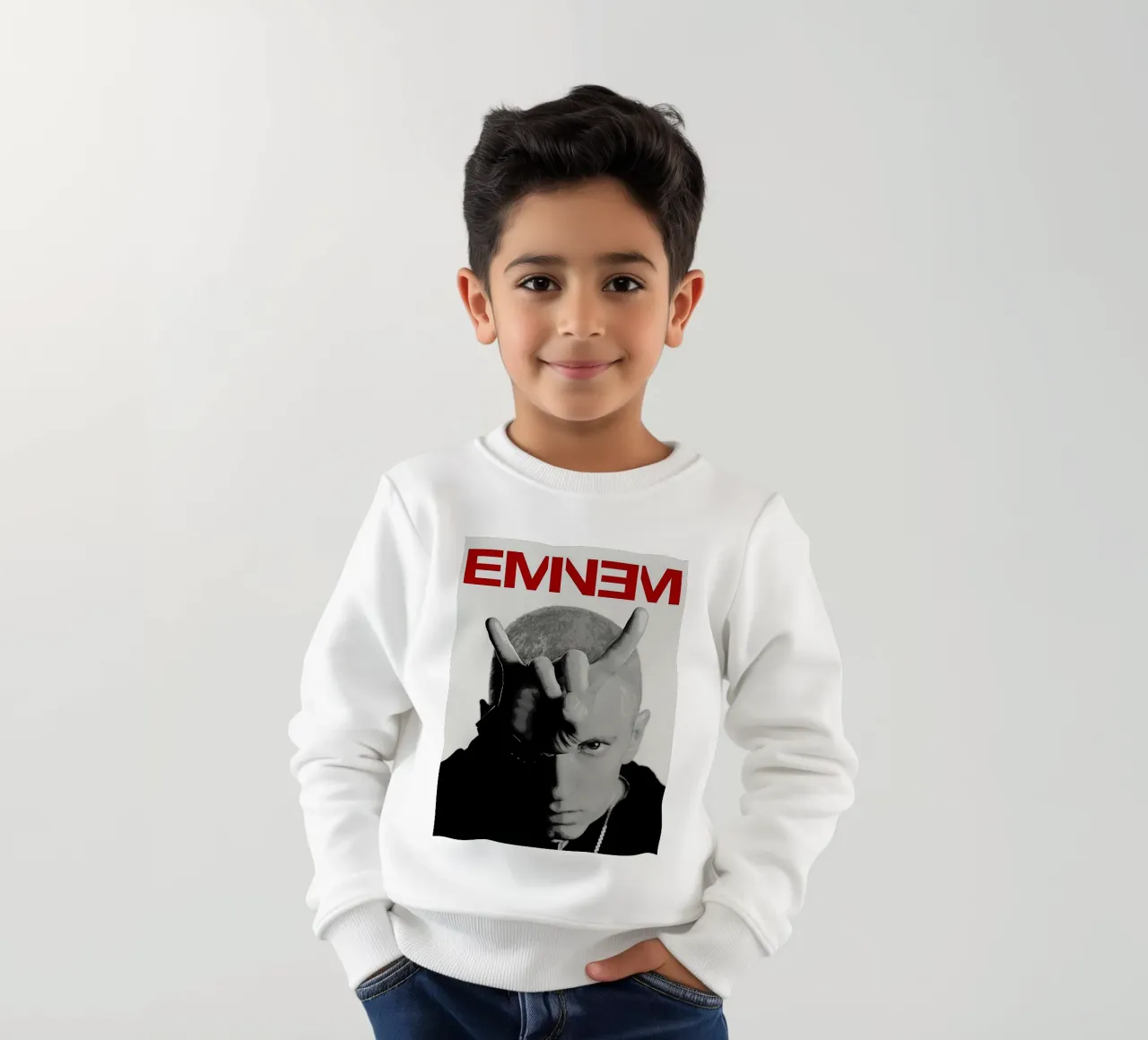 Eminem felpa bambino da vanhesling
