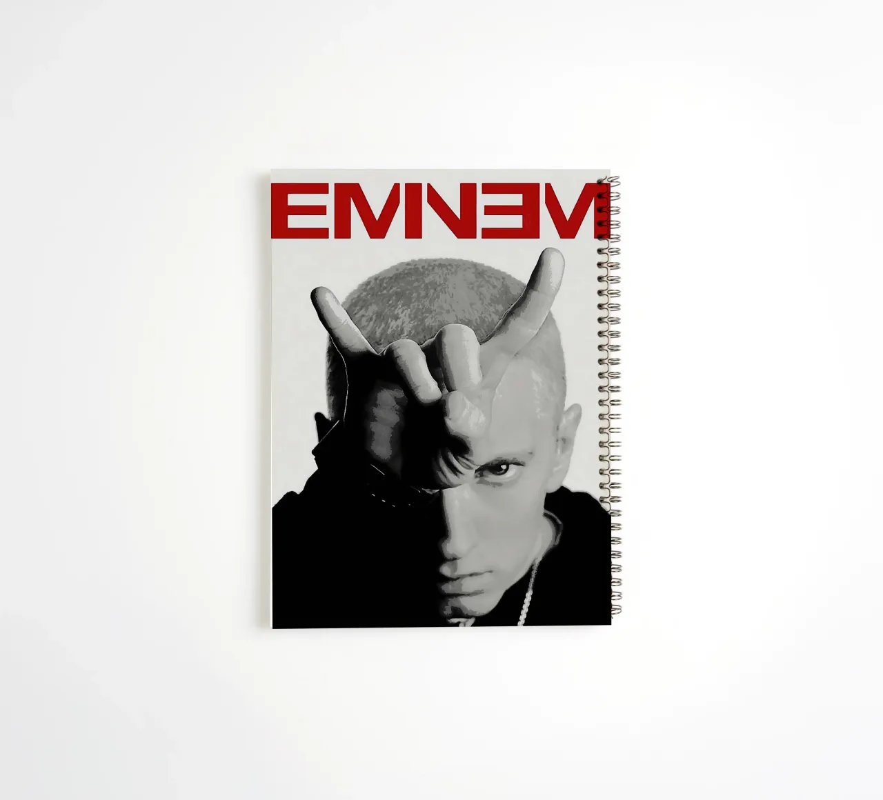 Eminem spiral notebook by vanhesling