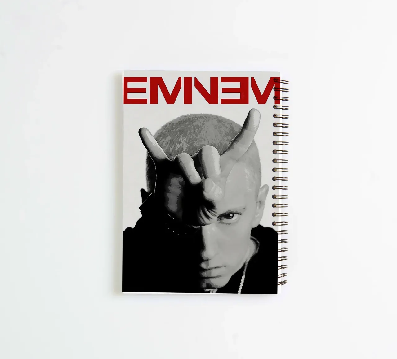 Eminem spiral notebook by vanhesling