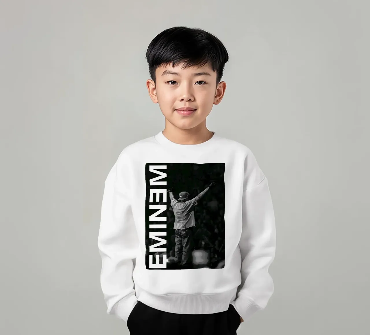 Eminem felpa bambino da vanhesling