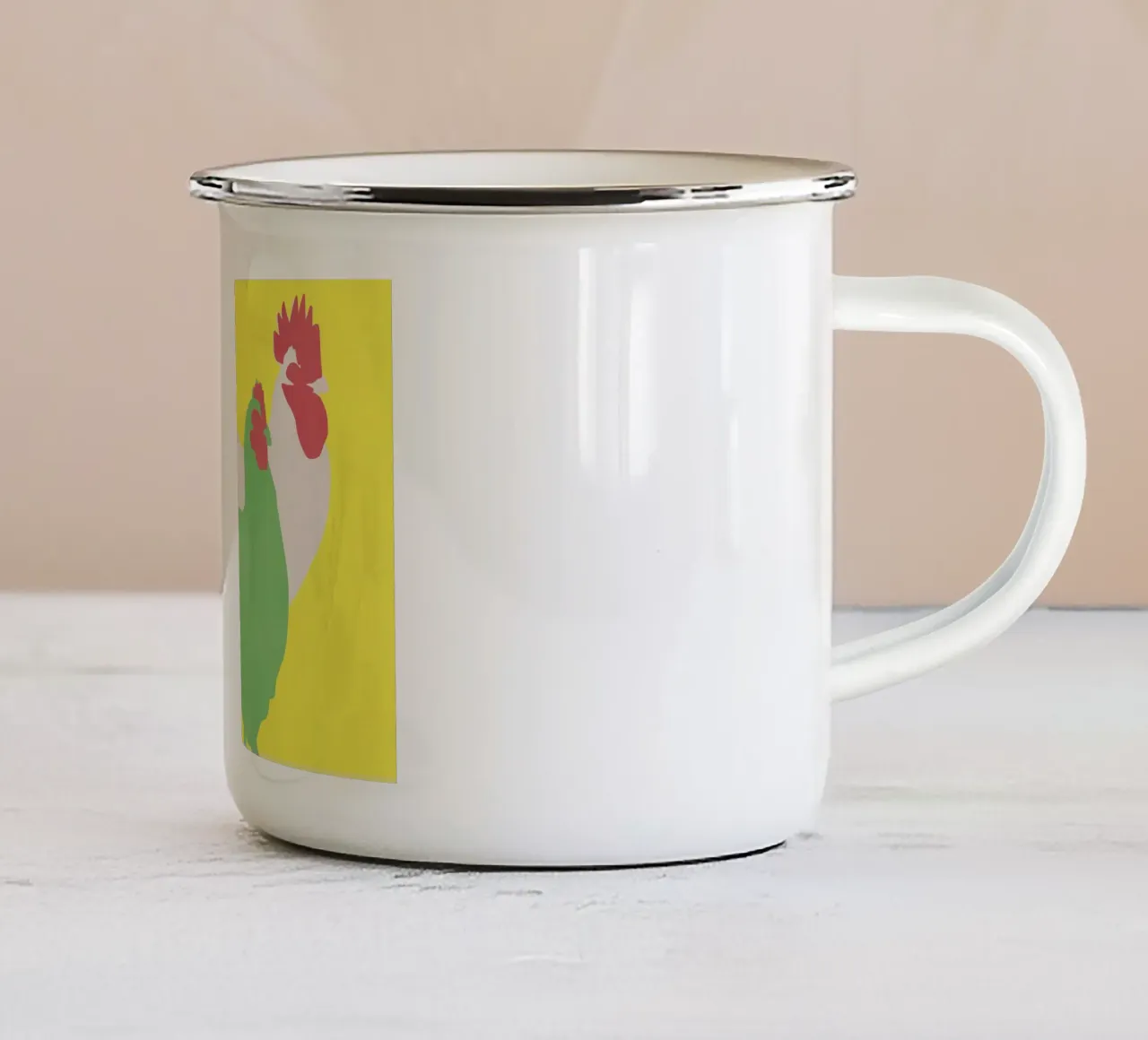 Animale da fattoria 02 tazza in smalto da Little Dean