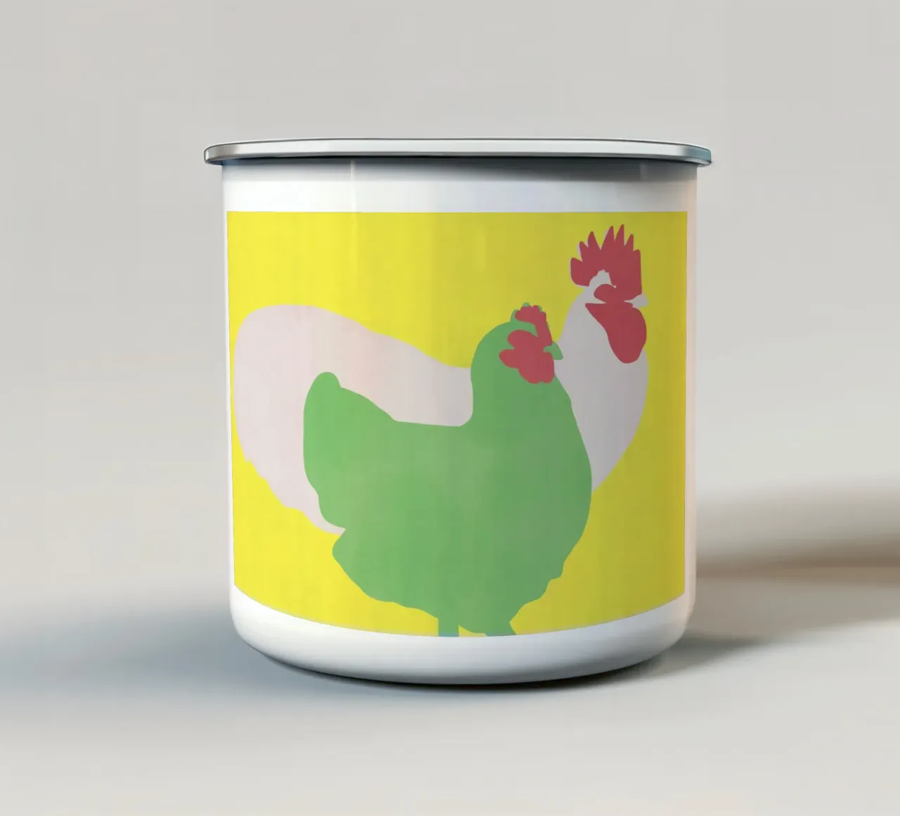 Animale da fattoria 02 tazza in smalto da Little Dean