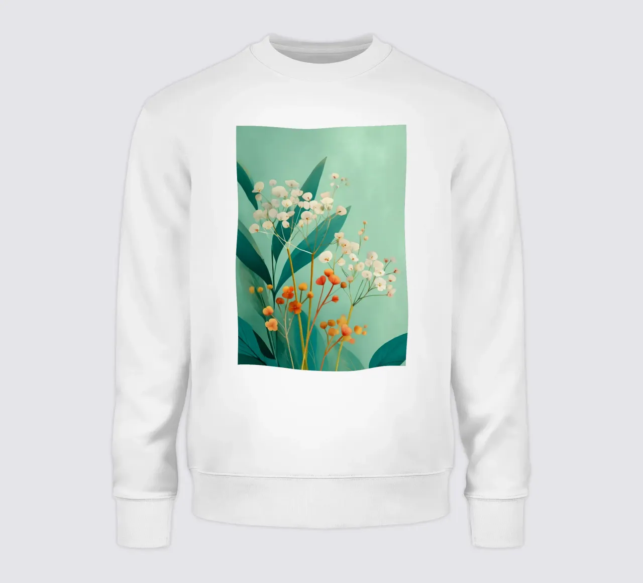 Bloom in the Tropics sweatshirt van Clara August