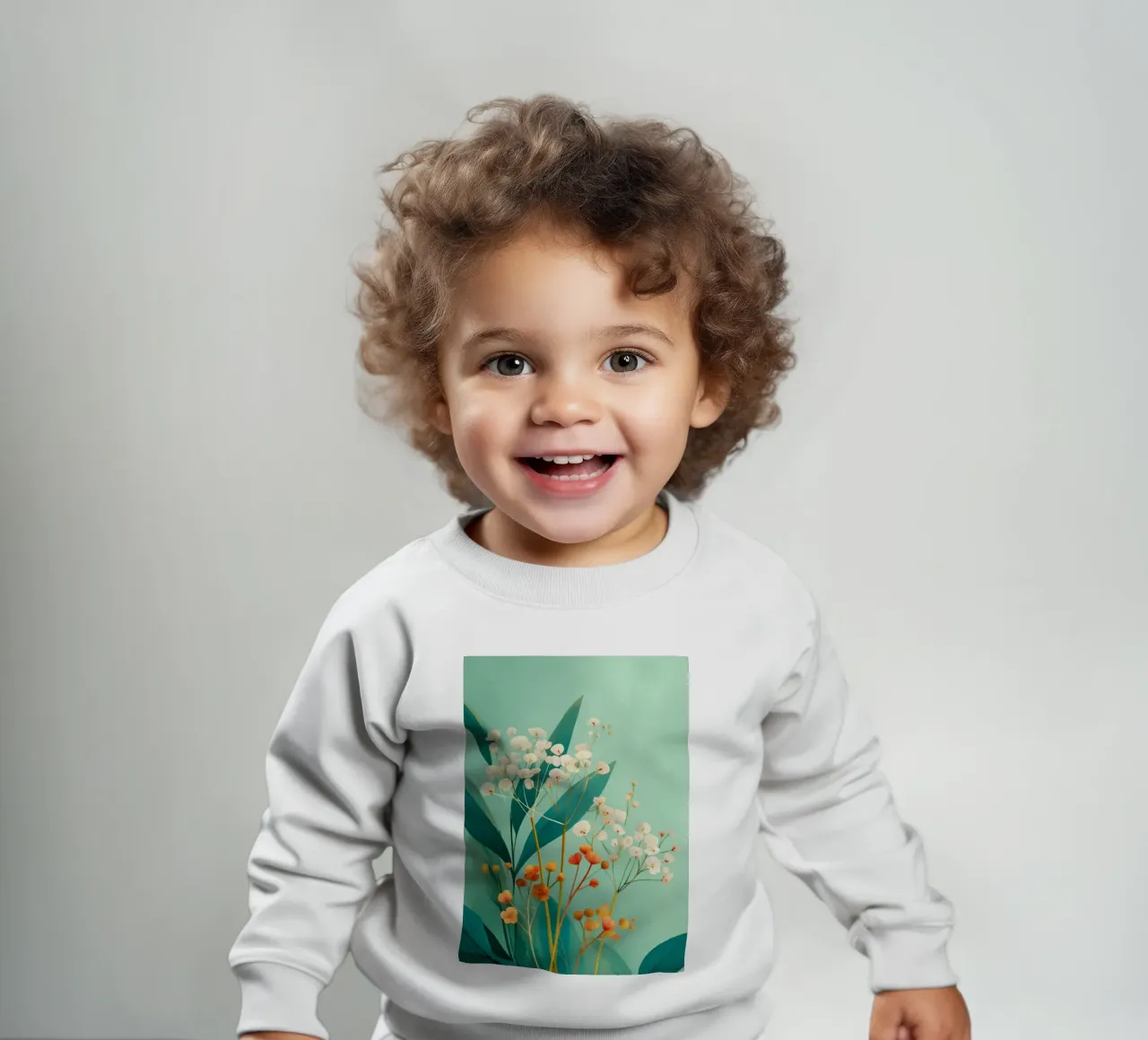 Bloom in the Tropics felpa neonato da Clara August