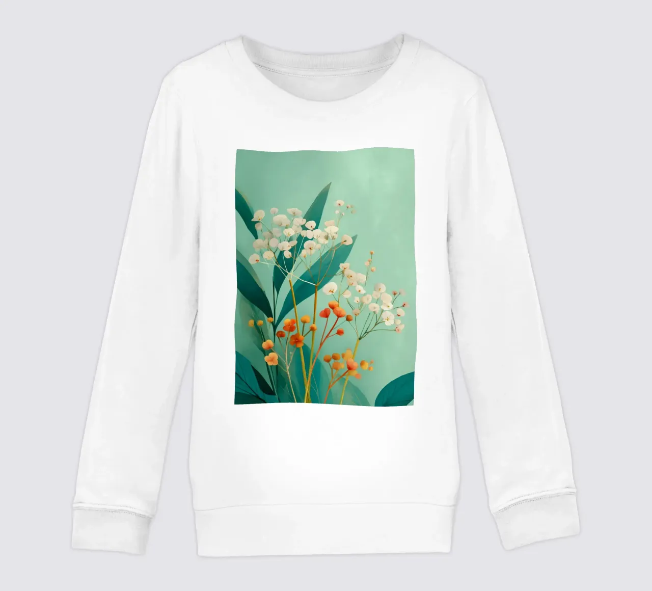 Bloom in the Tropics felpa bambino da Clara August