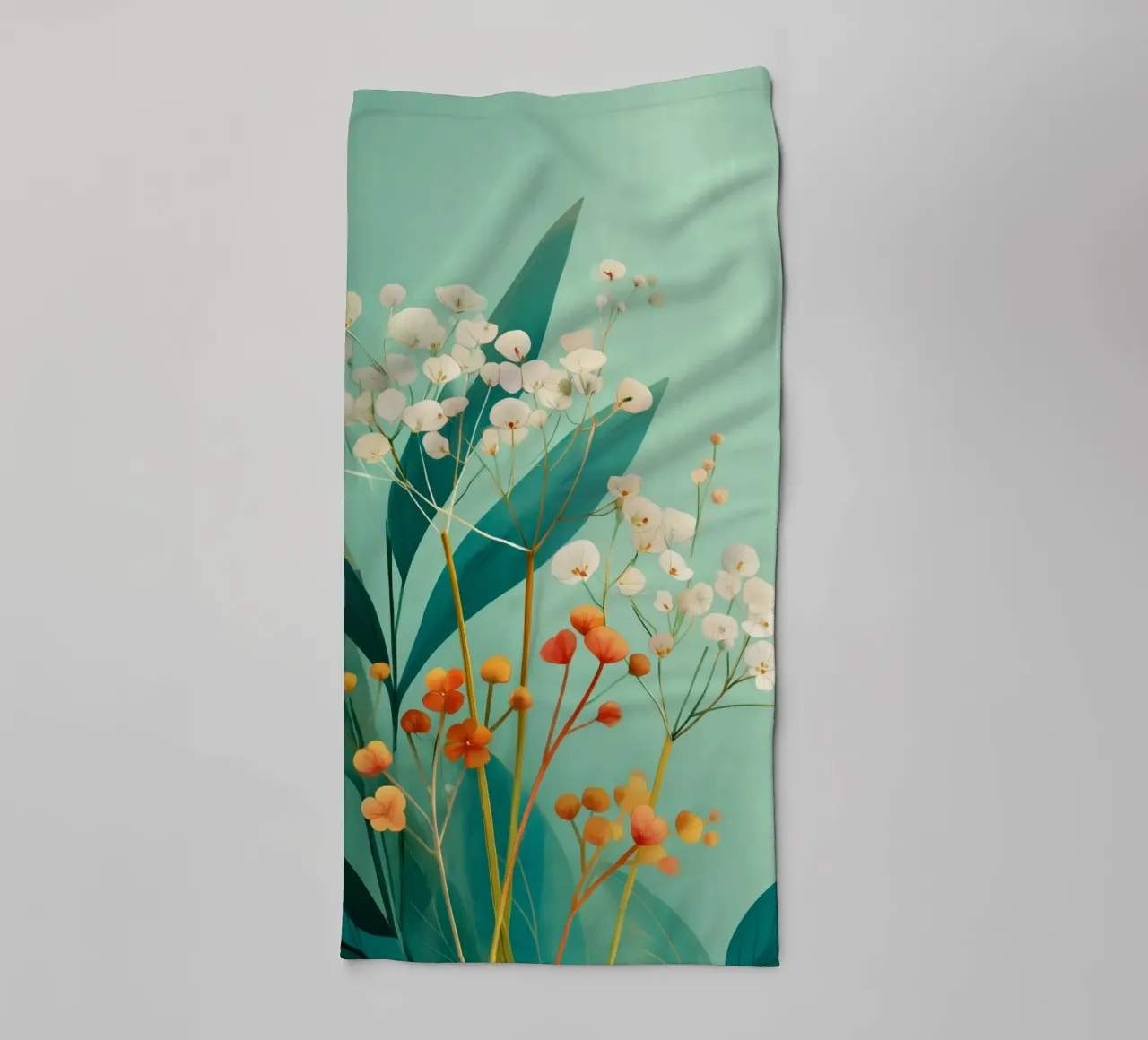 Bloom in the Tropics Handtuch von Clara August