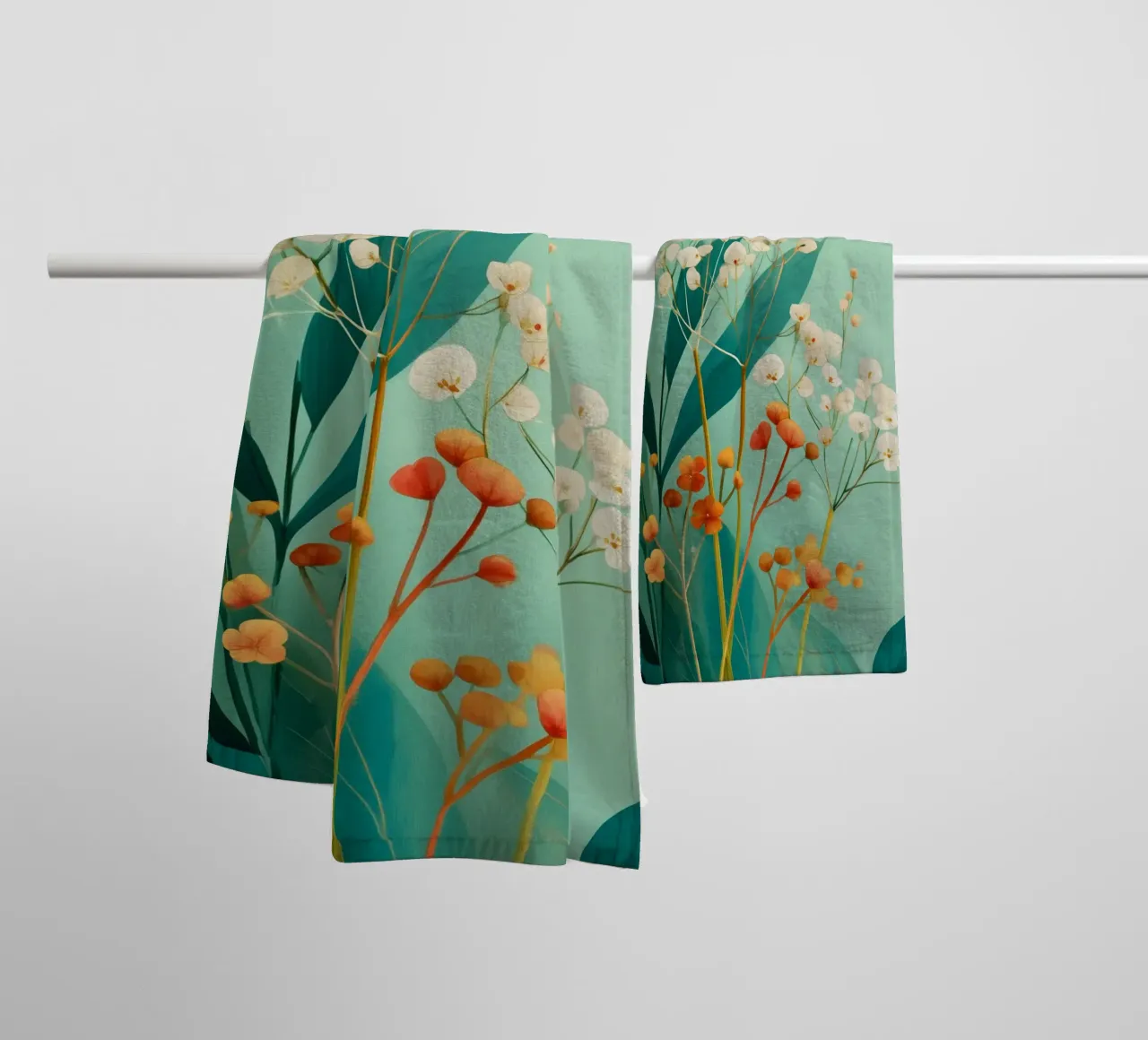 Bloom in the Tropics asciugamano da bagno da Clara August