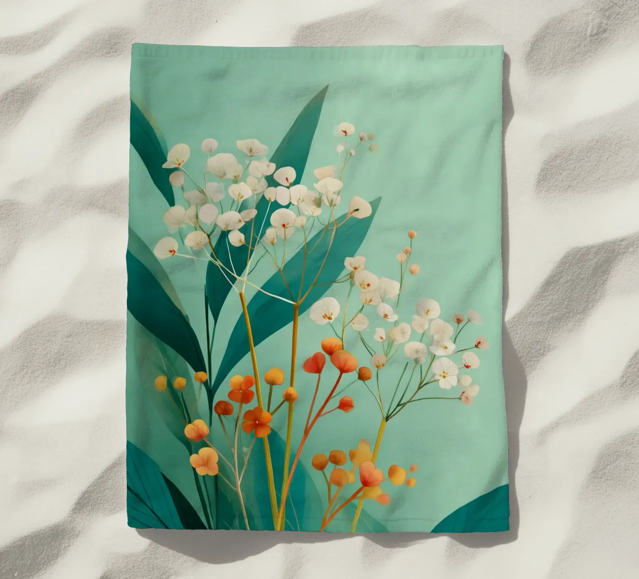 Bloom in the Tropics telo mare da Clara August