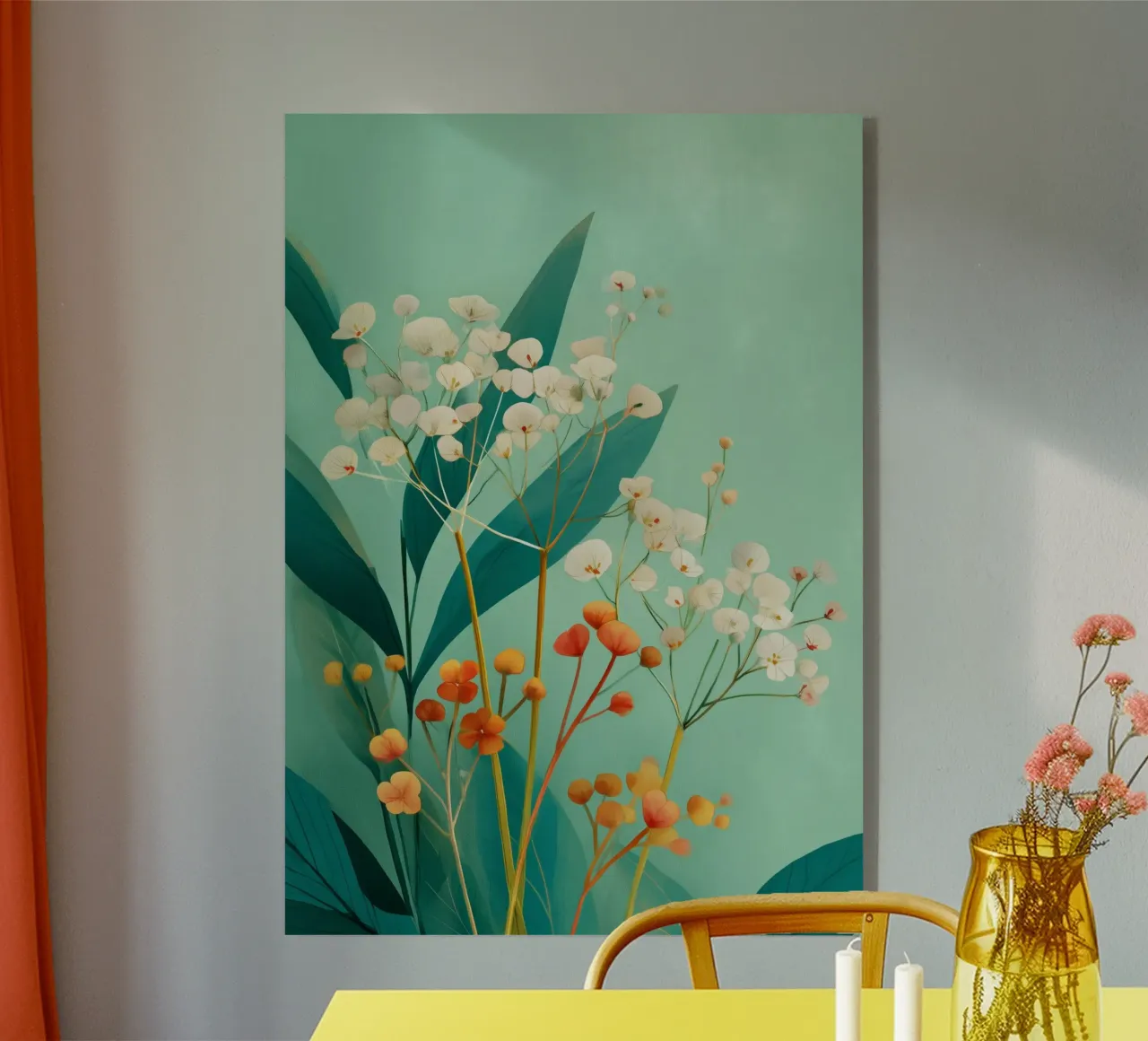 Bloom in the Tropics plexiglass da Clara August