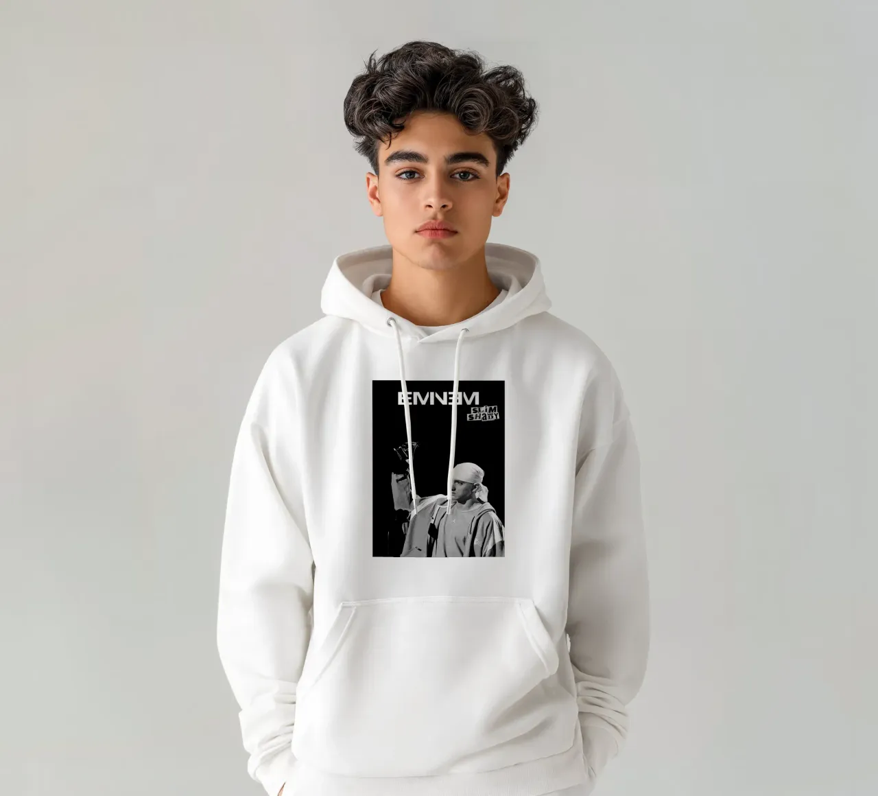 Eminem felpa con cappuccio da vanhesling