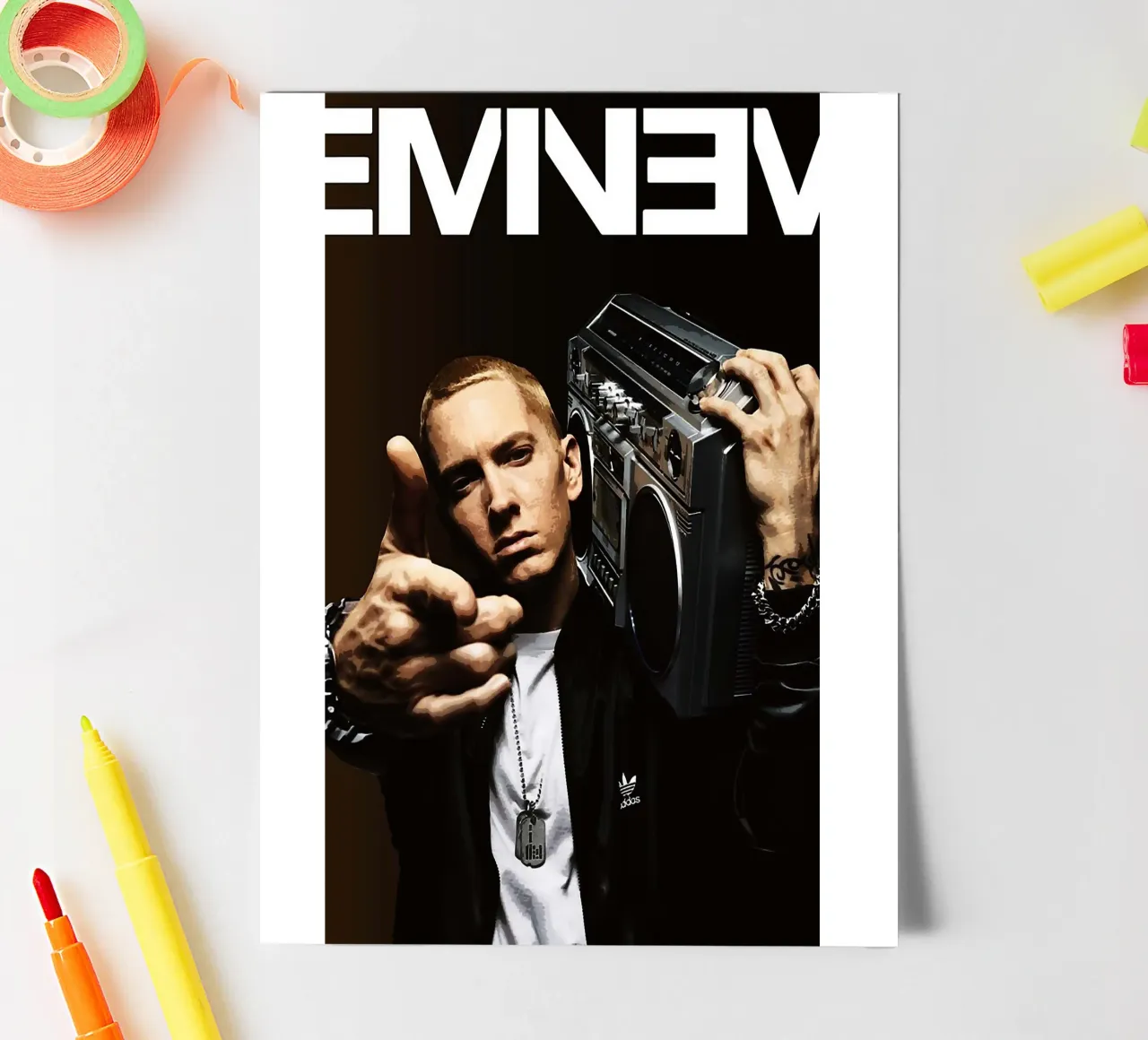 Eminem sticker sheet by vanhesling