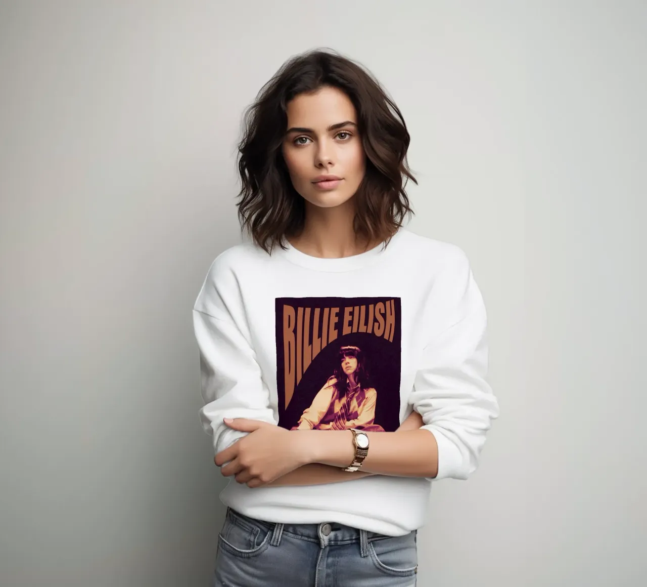 Billie Eilish felpa da vanhesling