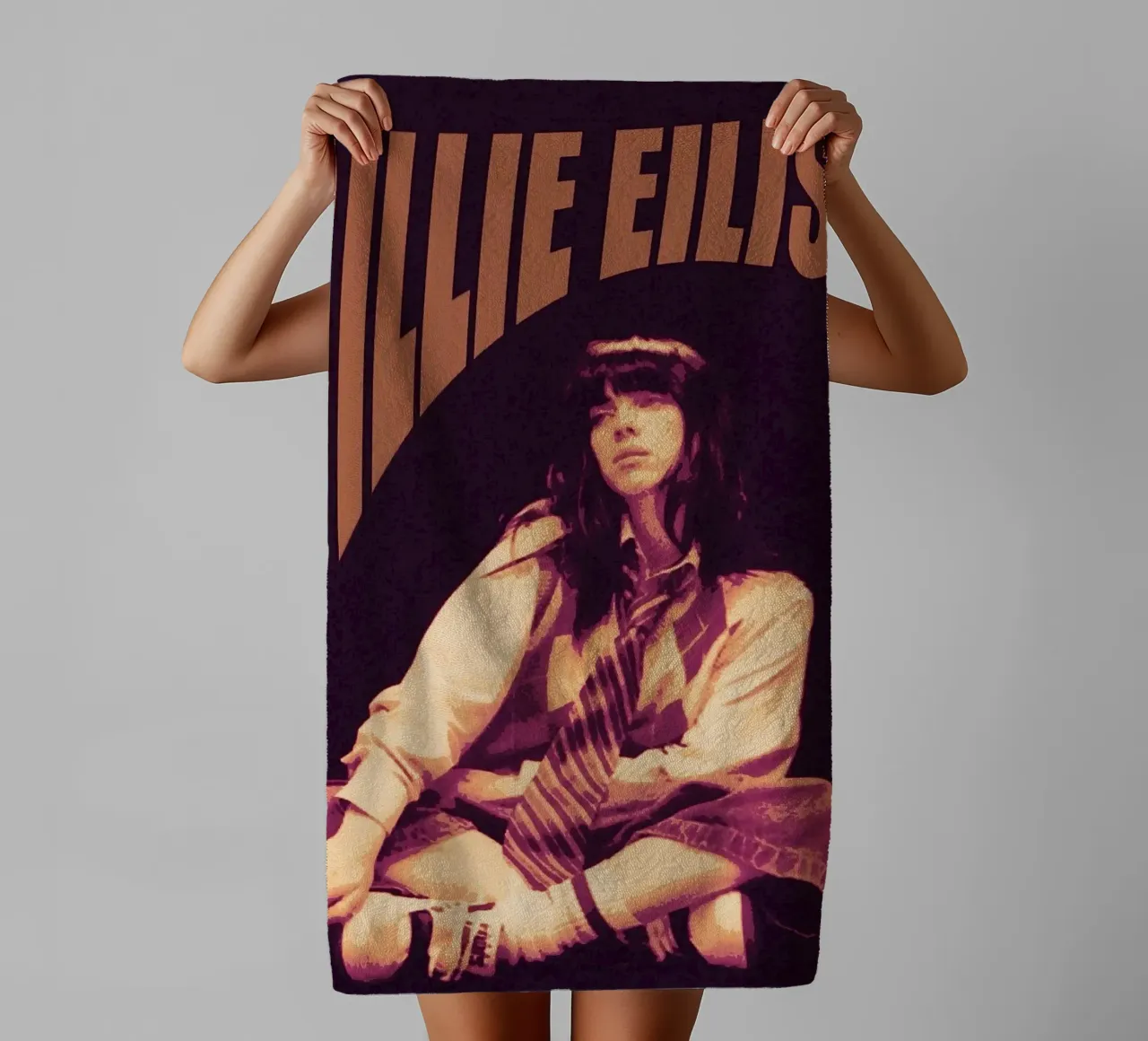 Billie Eilish asciugamano da bagno da vanhesling