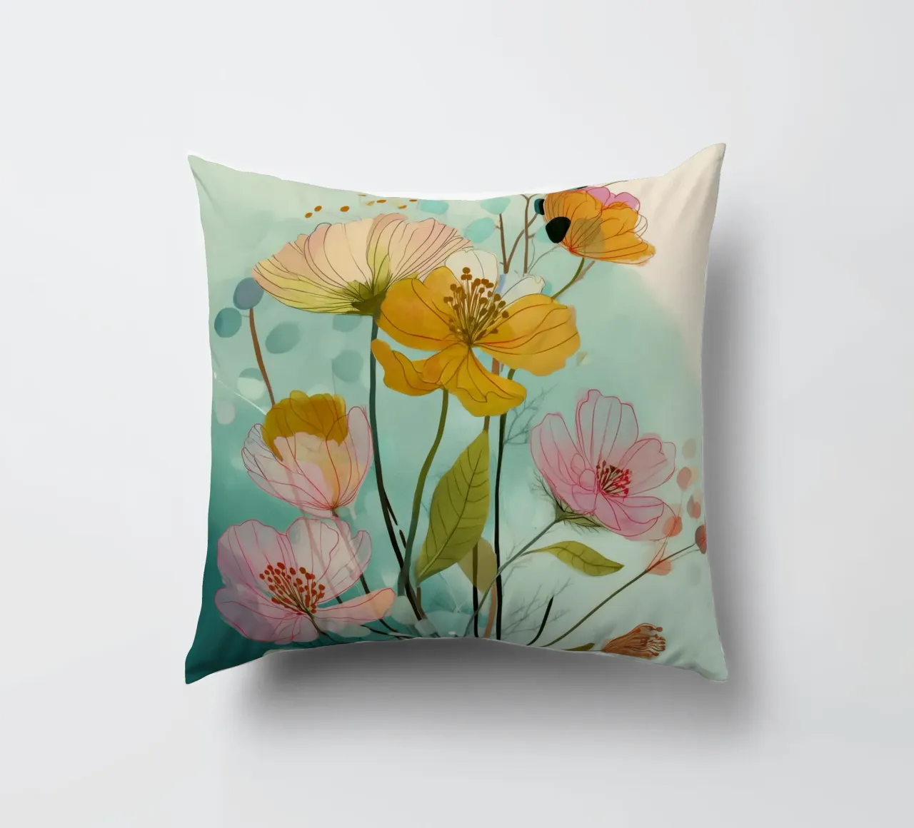 Soft Wildflowers cuscino da Clara August