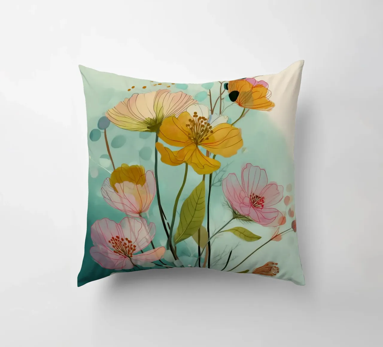 Soft Wildflowers cuscino da Clara August