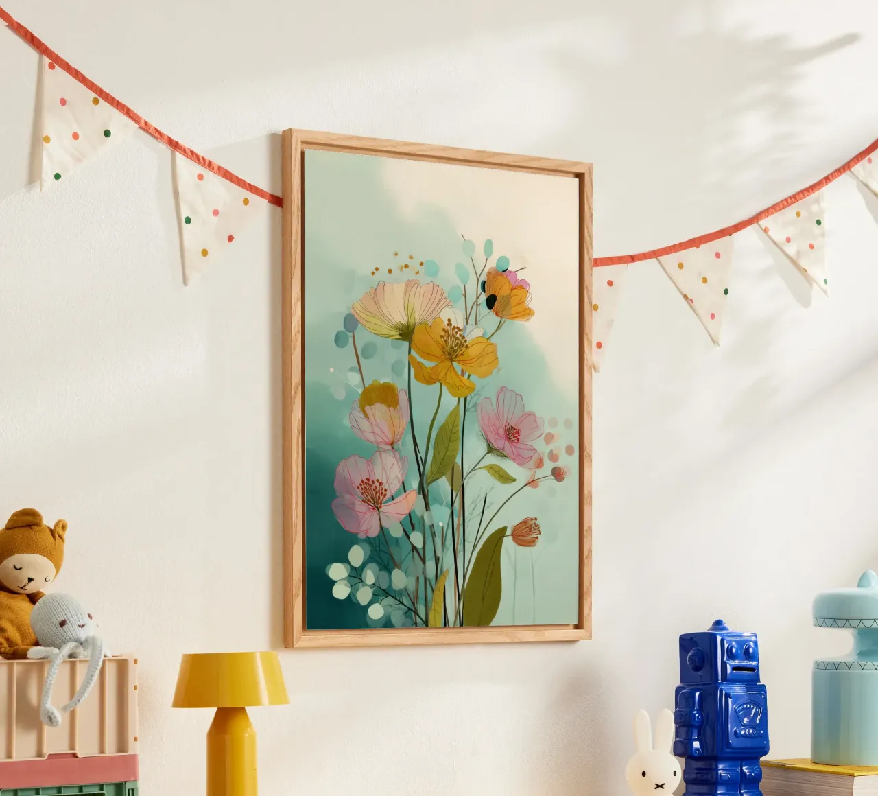 Soft Wildflowers plexiglass da Clara August