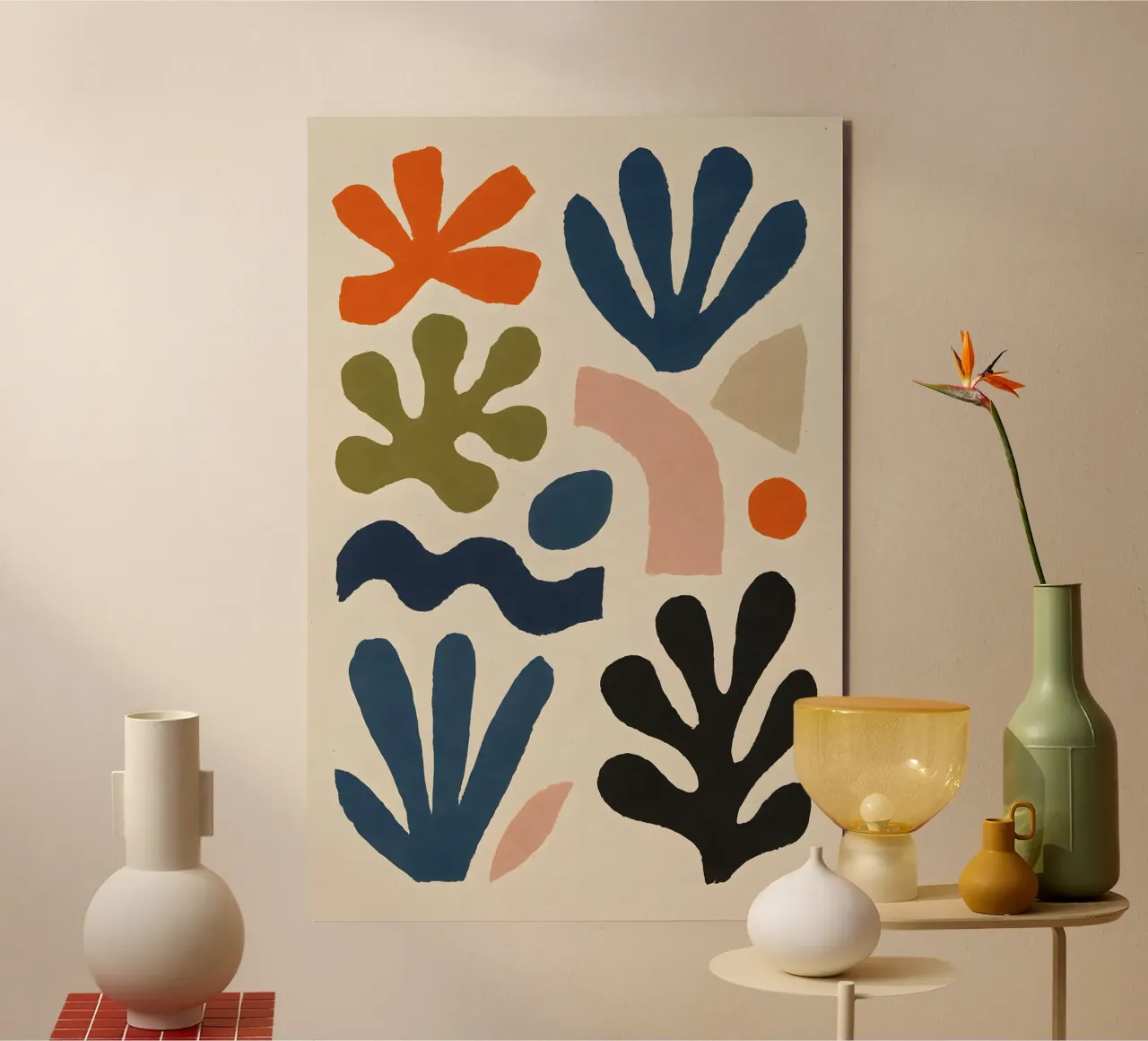 Modern Collage alluminio dibond da Gypsy Galleria