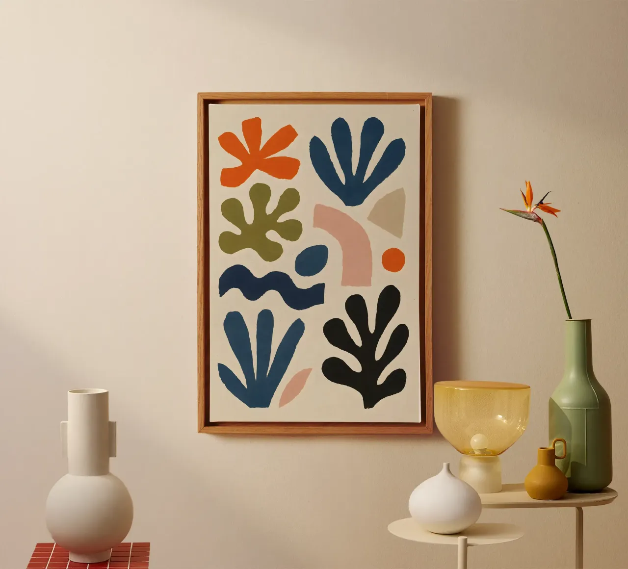 Modern Collage canvas by Gypsy Galleria