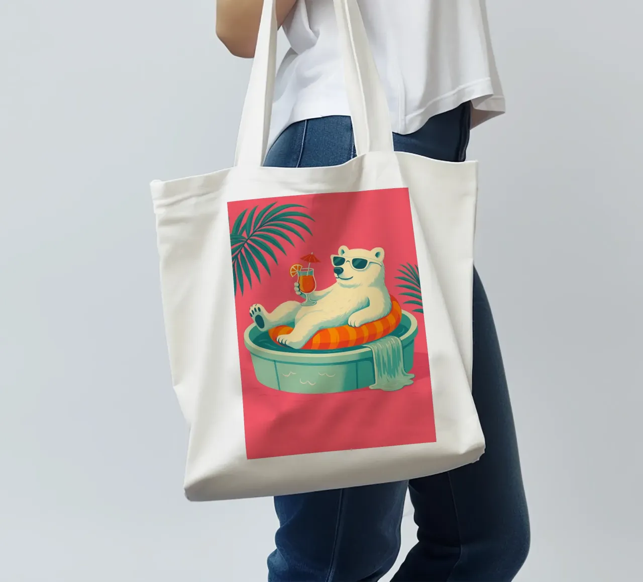 Lazy Days borsa in juta da Studio M