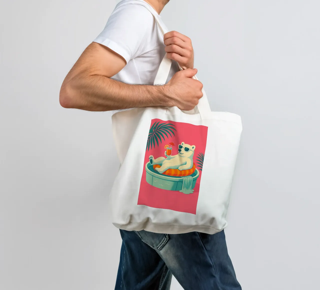 Lazy Days borsa in juta da Studio M