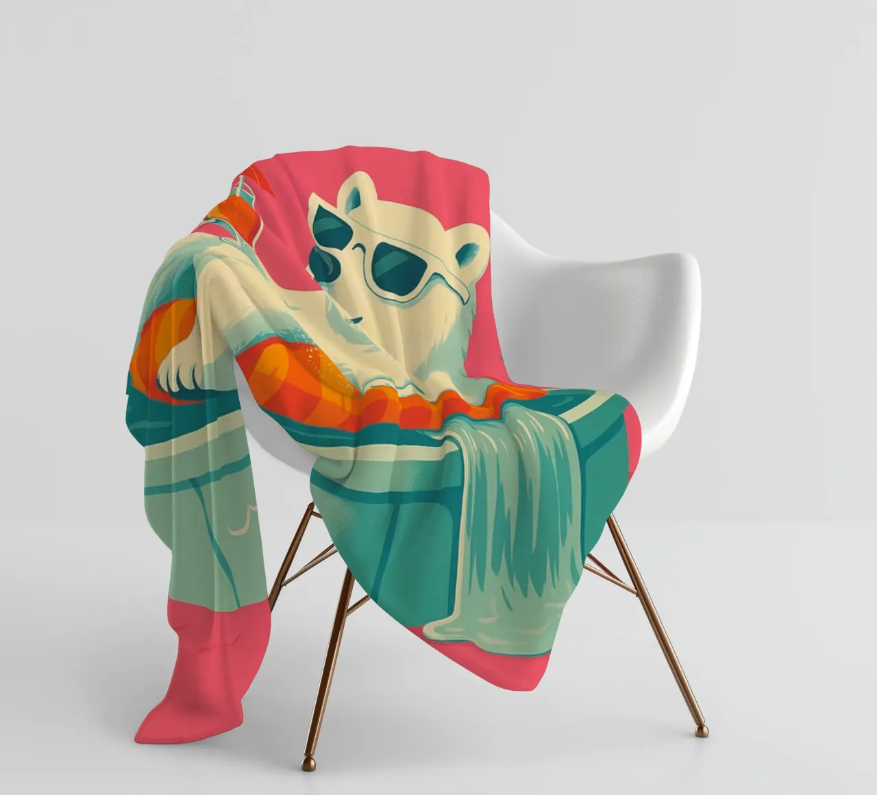 Lazy Days coperta in pile da Studio M