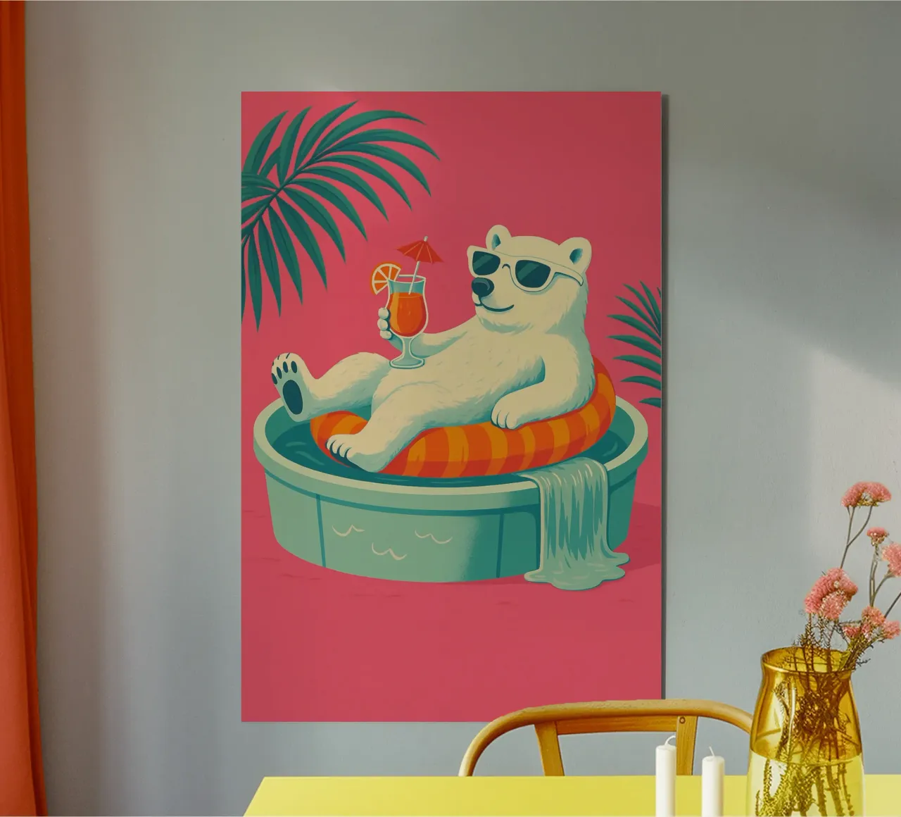 Lazy Days alluminio dibond da Studio M