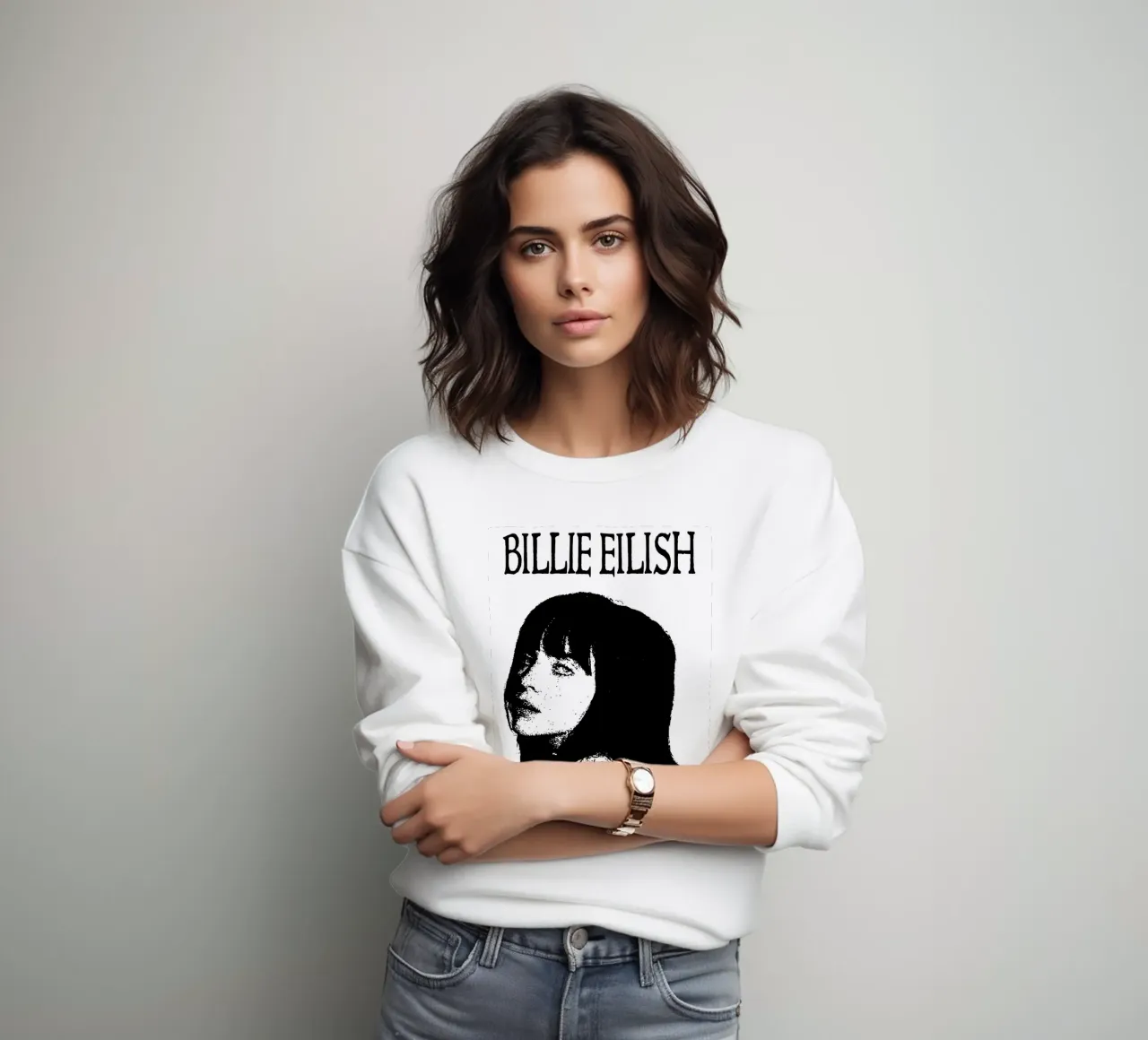 Billie Eilish felpa da vanhesling