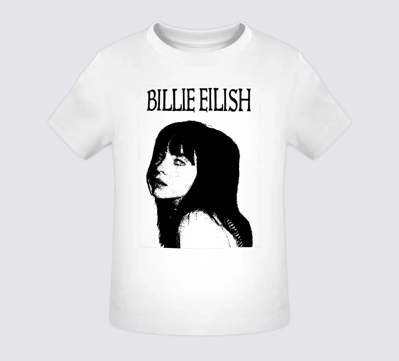 Billie Eilish maglietta neonato da vanhesling