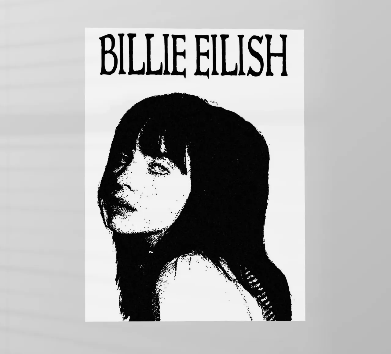 Billie Eilish pellicola backlit da vanhesling
