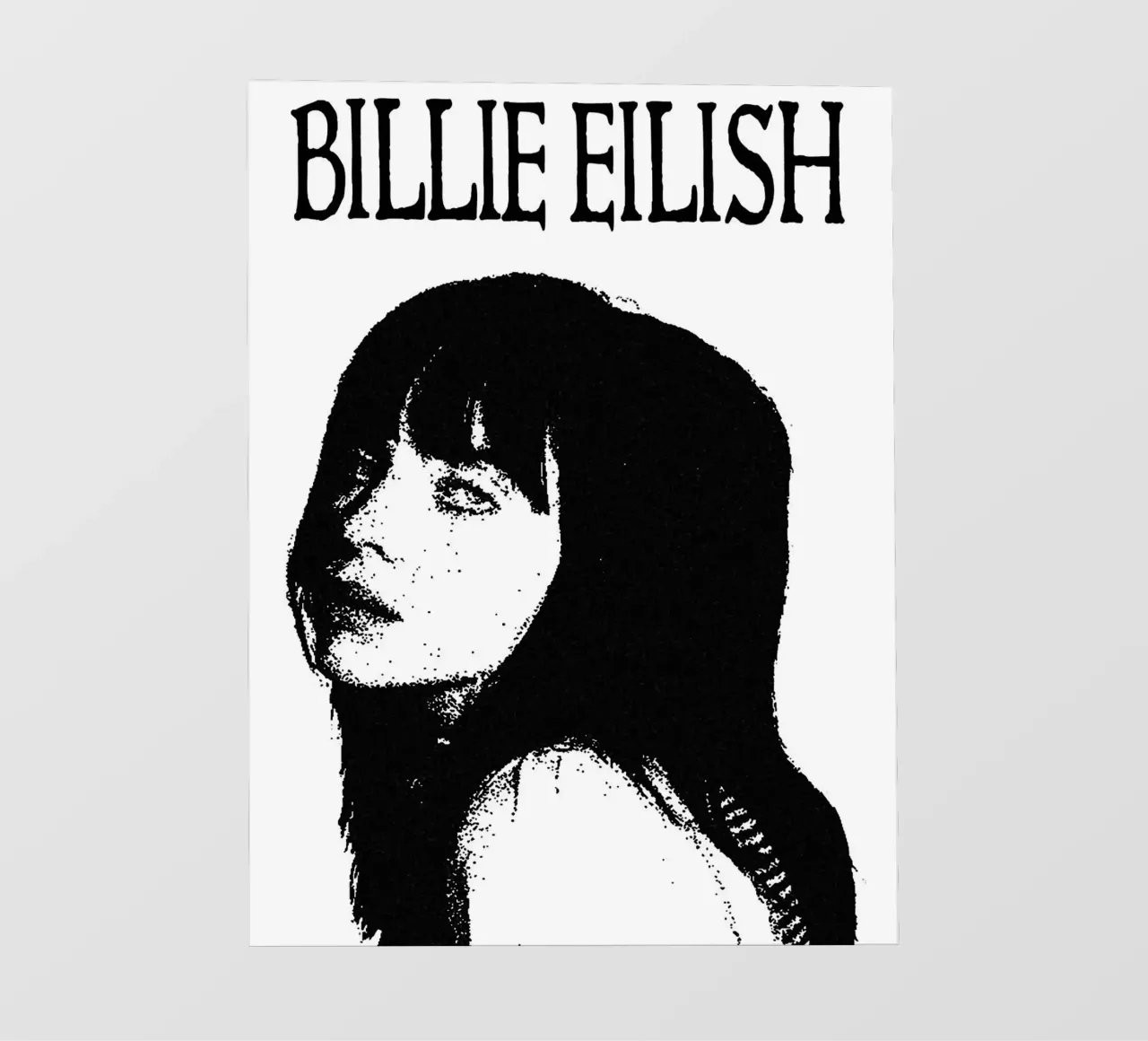Billie Eilish telo in pvc da vanhesling