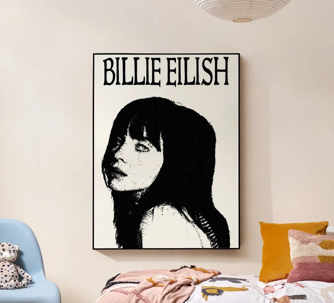 Billie Eilish plexiglass da vanhesling
