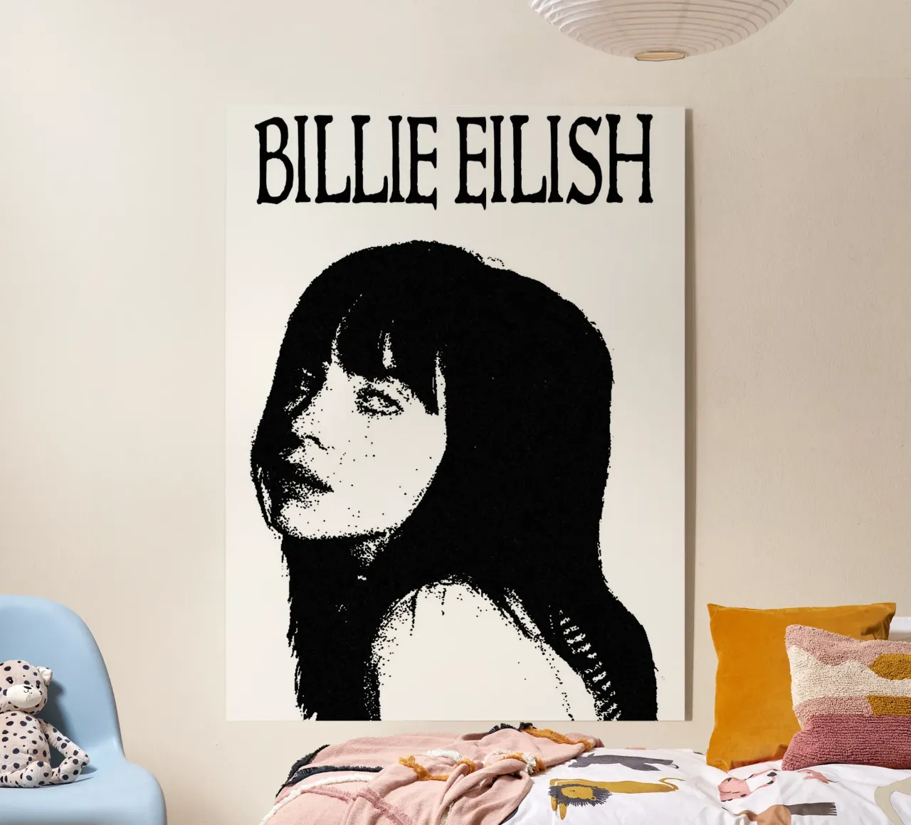 Billie Eilish plexiglass da vanhesling