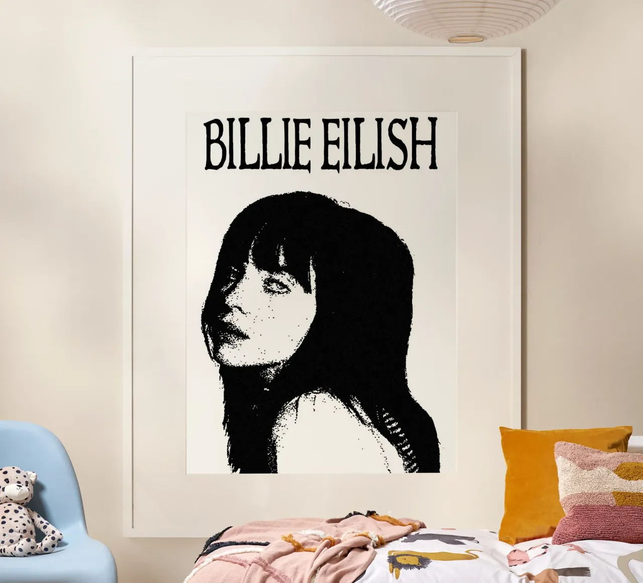 Billie Eilish carta hahnemühle da vanhesling
