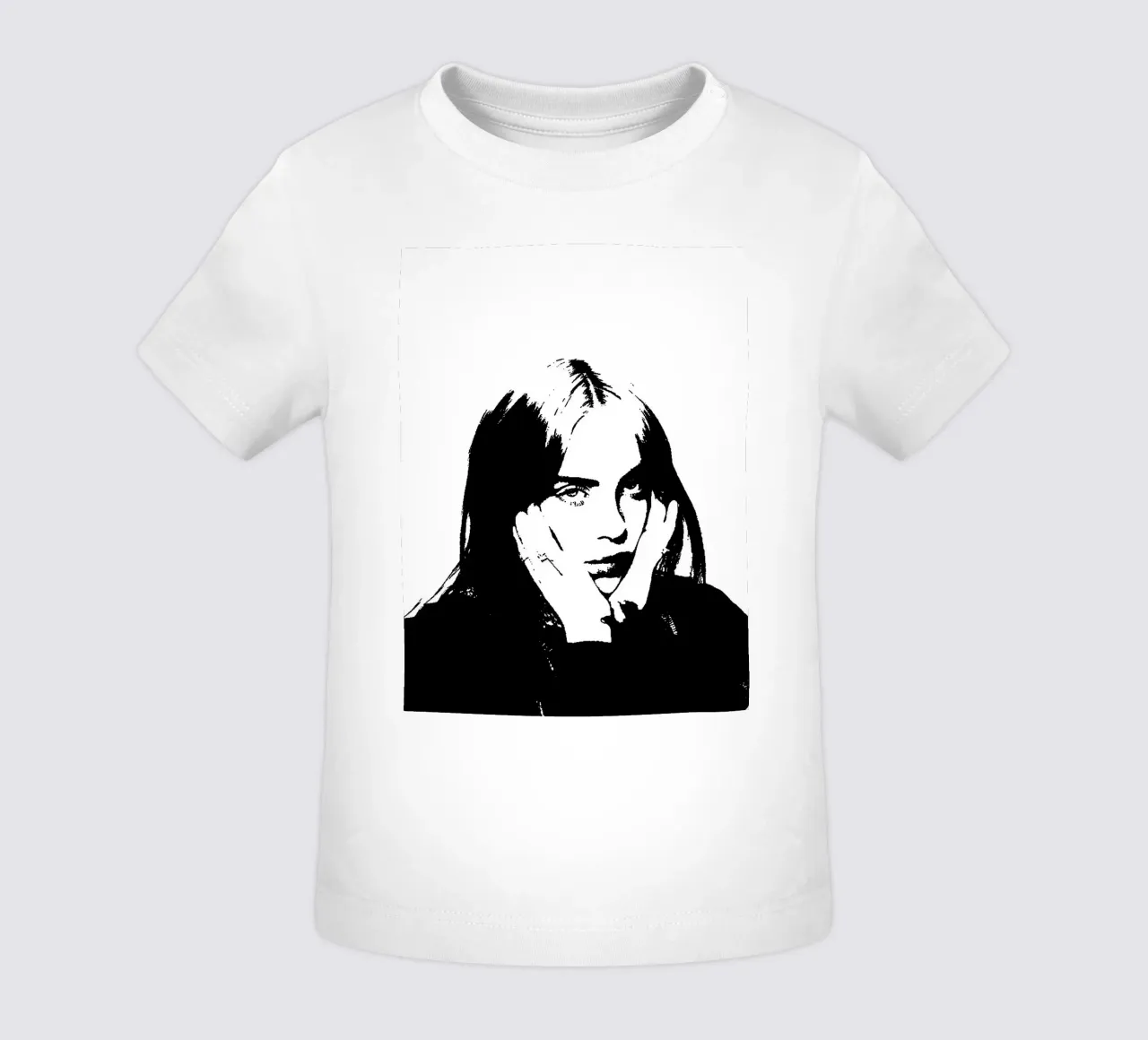Billie Eilish maglietta neonato da vanhesling