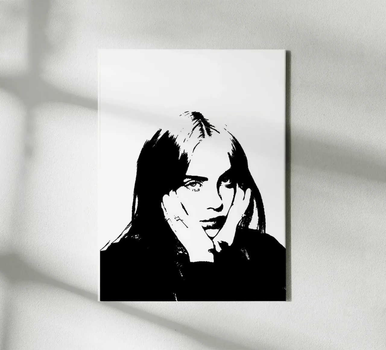Billie Eilish canvas by vanhesling