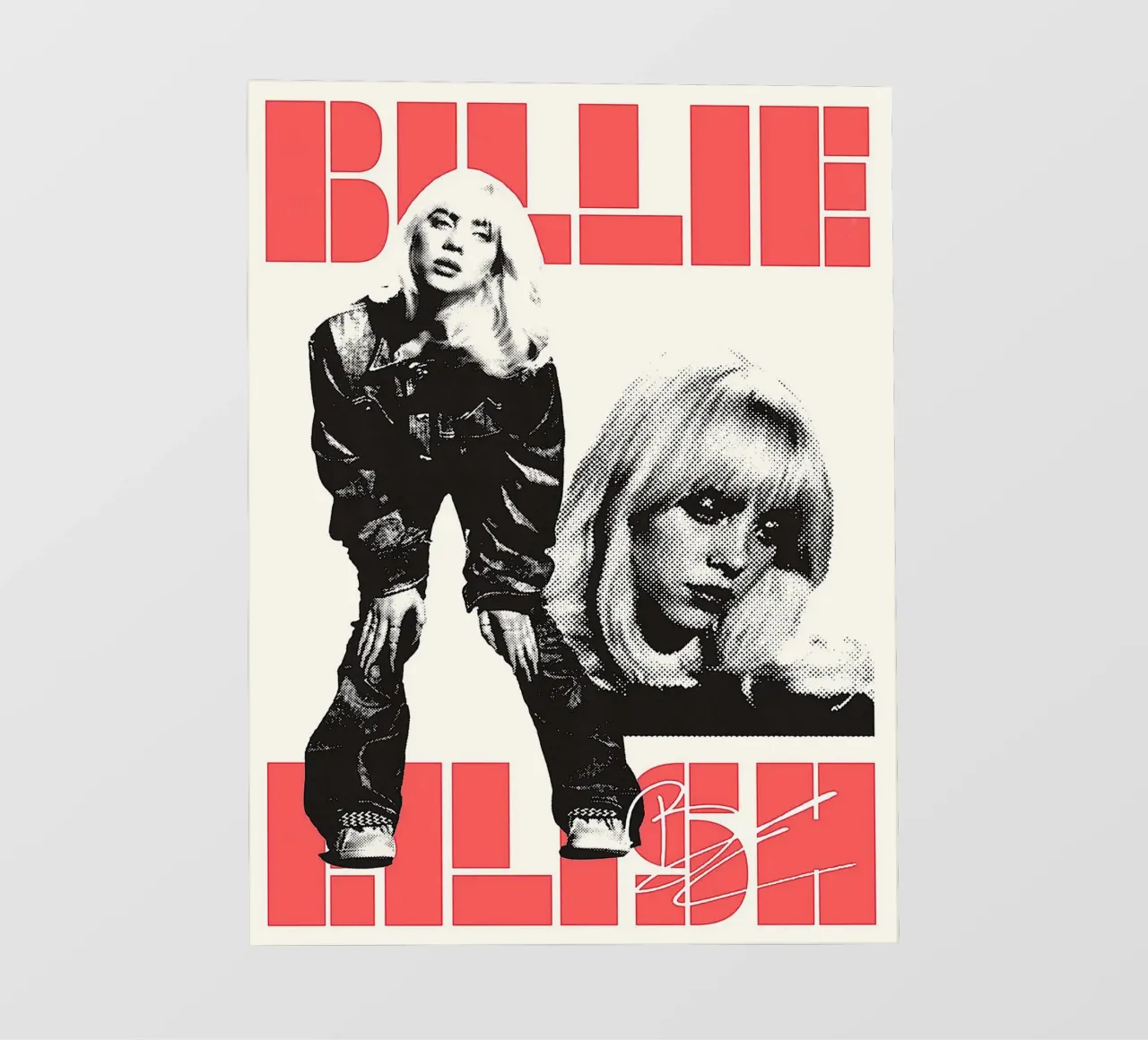 Billie Eilish telo in pvc da vanhesling