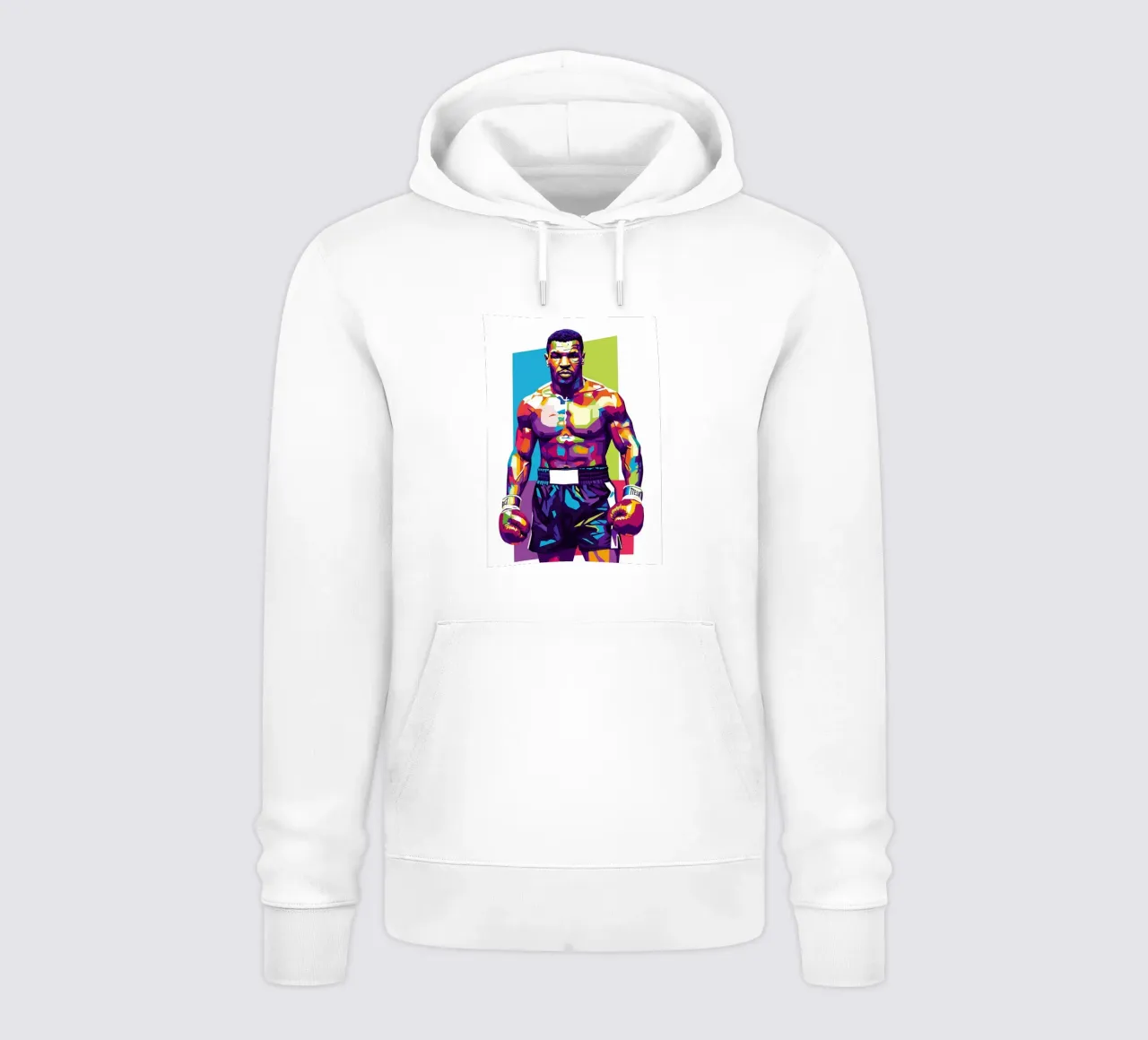 Mike Tyson boxing legend felpa con cappuccio da Hantamrata