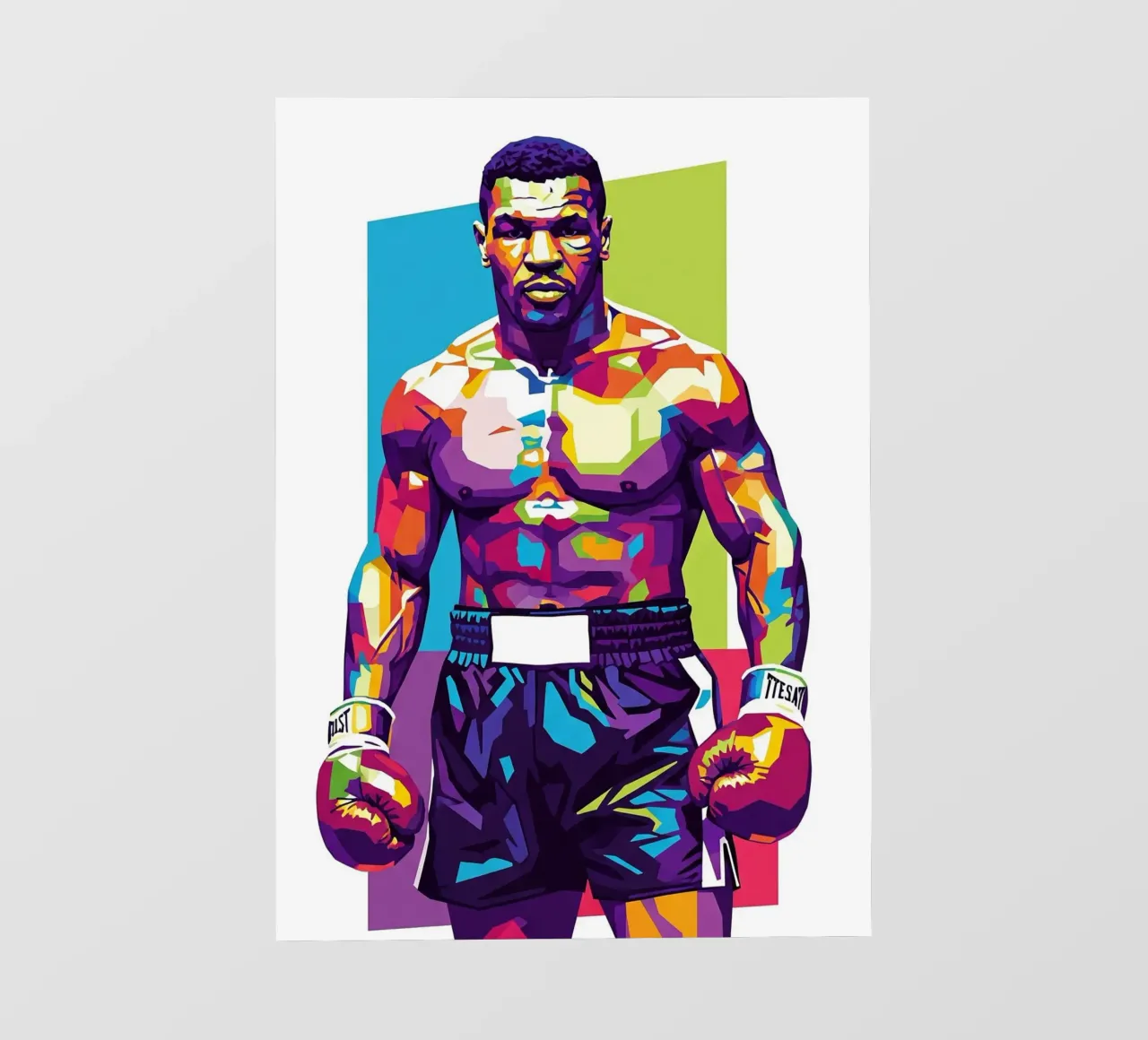 Mike Tyson boxing legend telo in pvc da Hantamrata