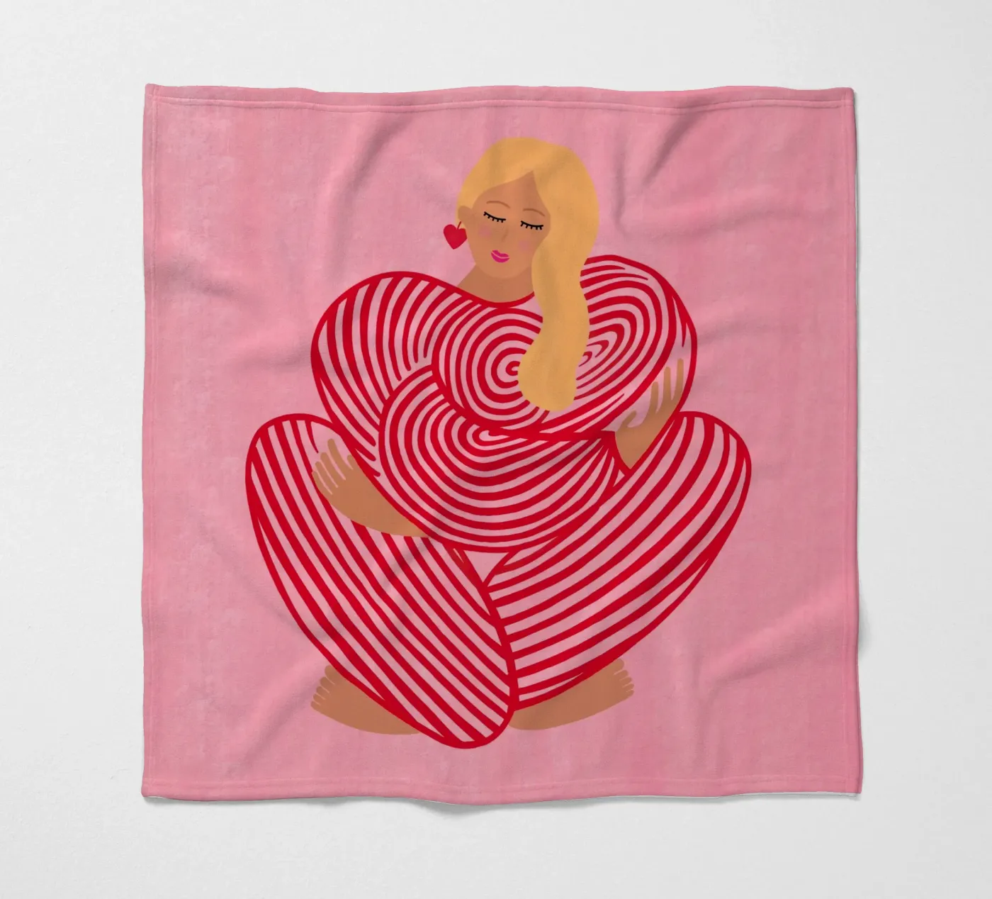 Selflove Fleecedecke von datemyart